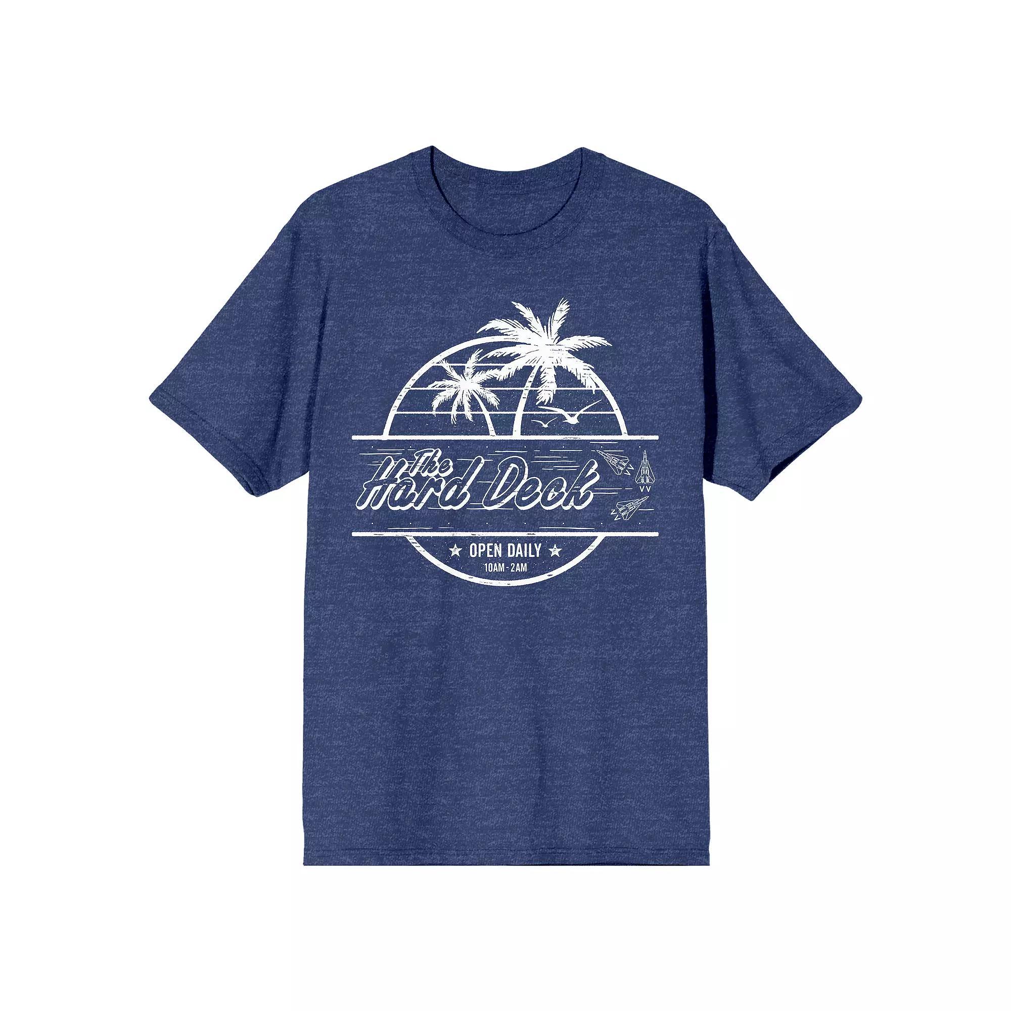 Men's Top Gun Maverick Hard Deck Tee, Size: XXL, Blue Product Image