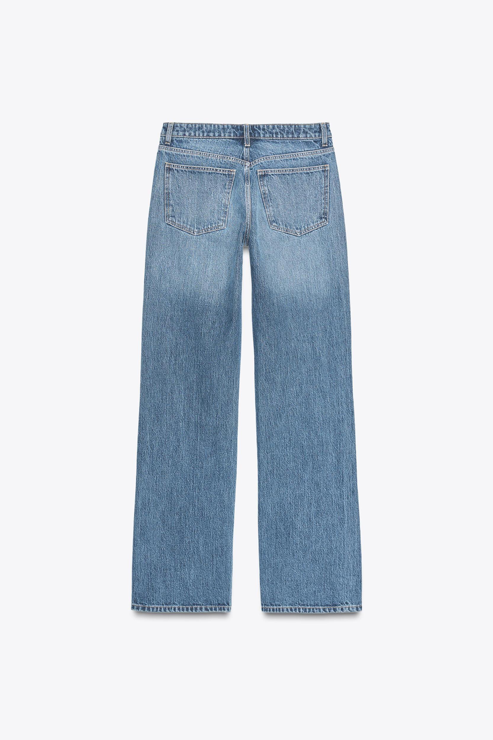 TRF MID-RISE WIDE LEG JEANS Product Image