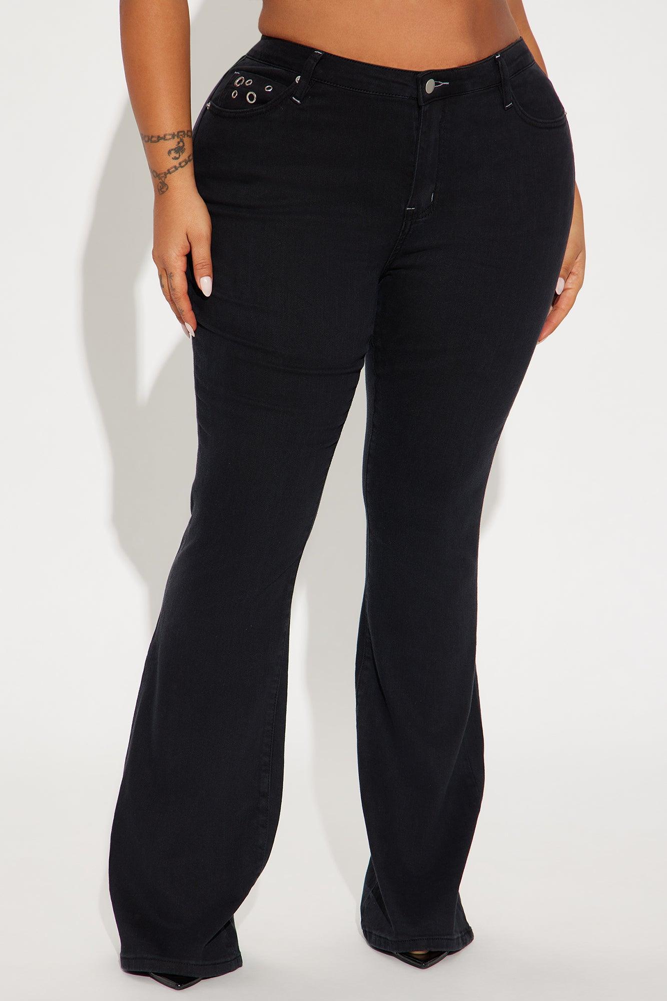 Tell Me Something Flare Pant - Black Product Image