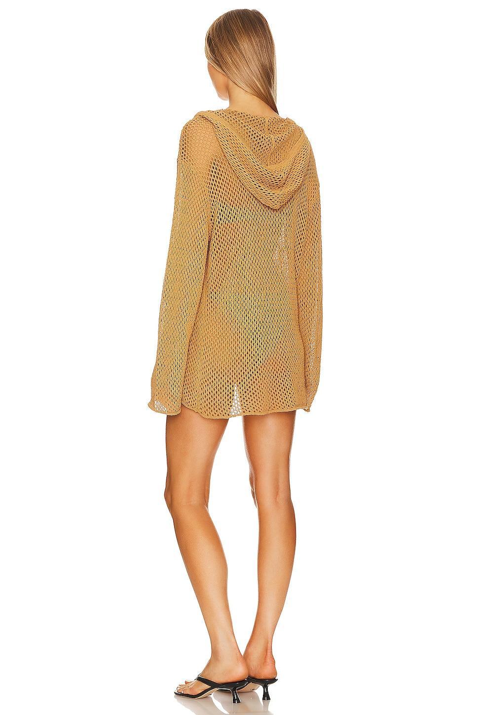 Crochet Hooded Caftan WeWoreWhat Product Image