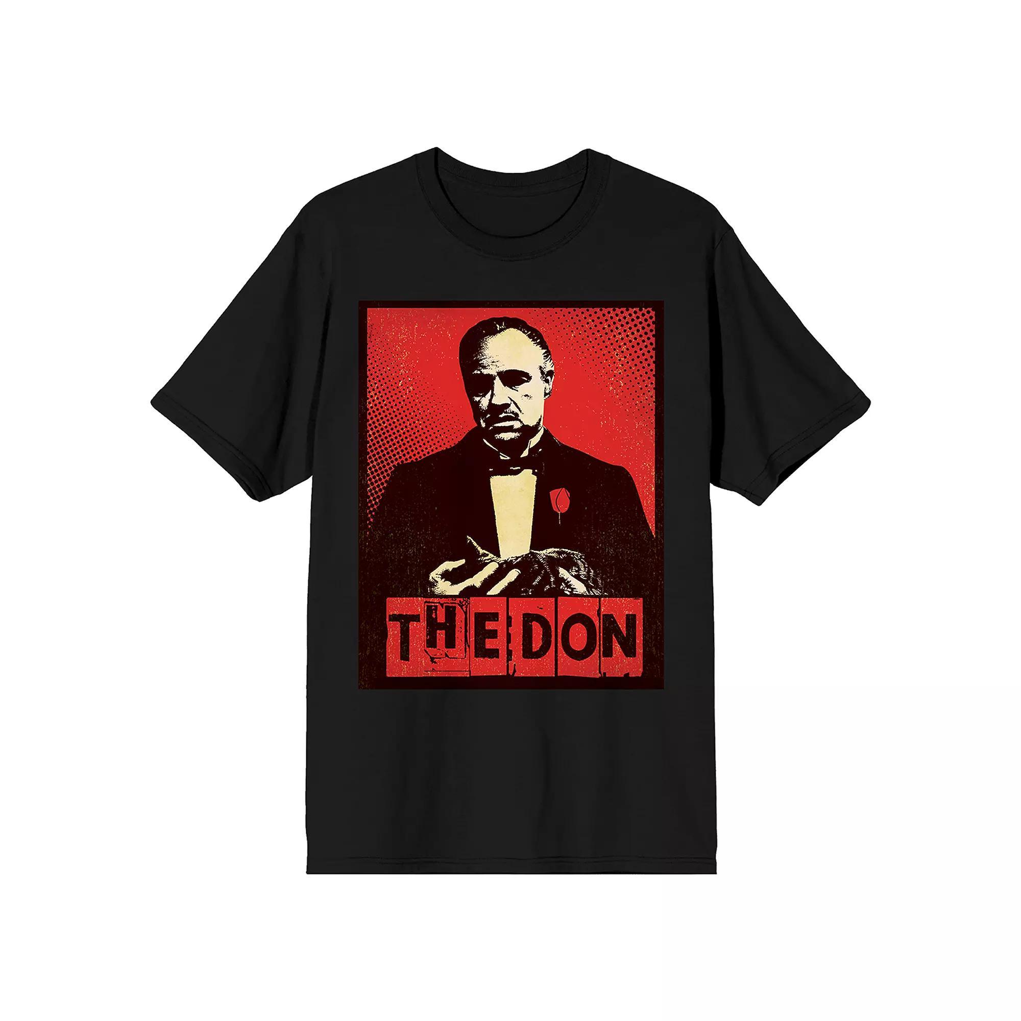 Men's The Godfather The Don Short Sleeve Graphic T-Shirt, Size: XL, Black Product Image