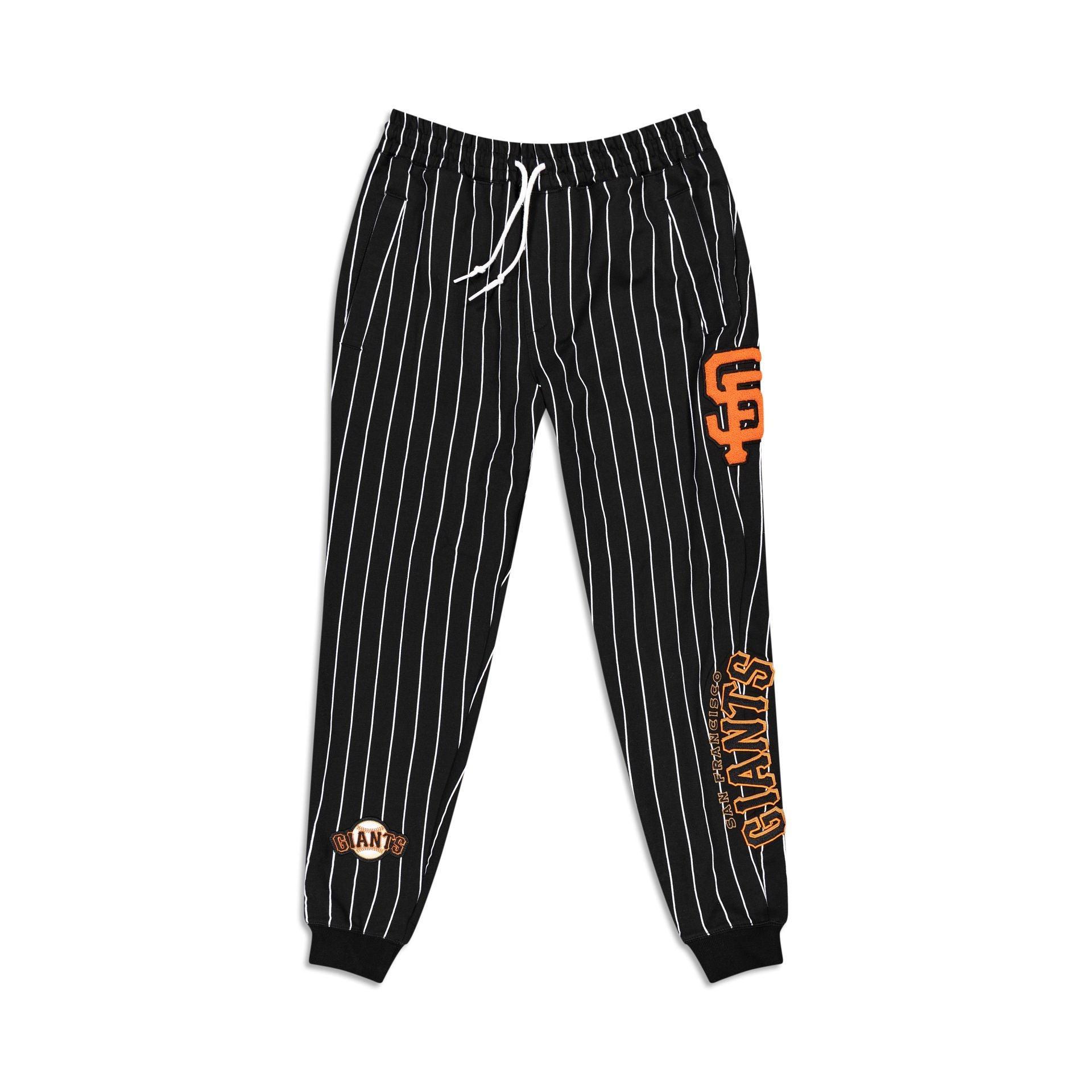 Los Angeles Dodgers Logo Select Pinstripe Jogger Male Product Image