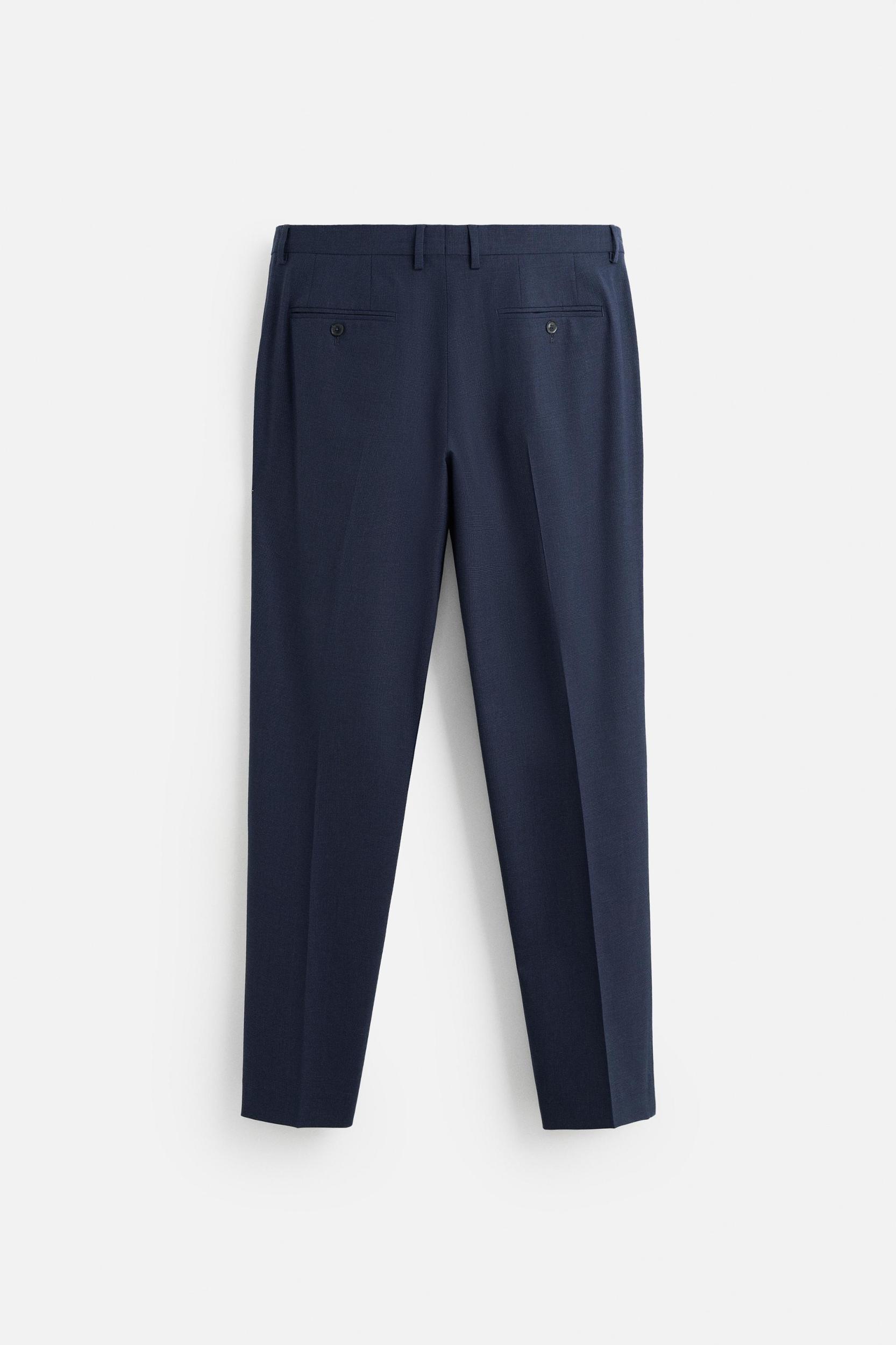 PLAID SUIT PANTS Product Image
