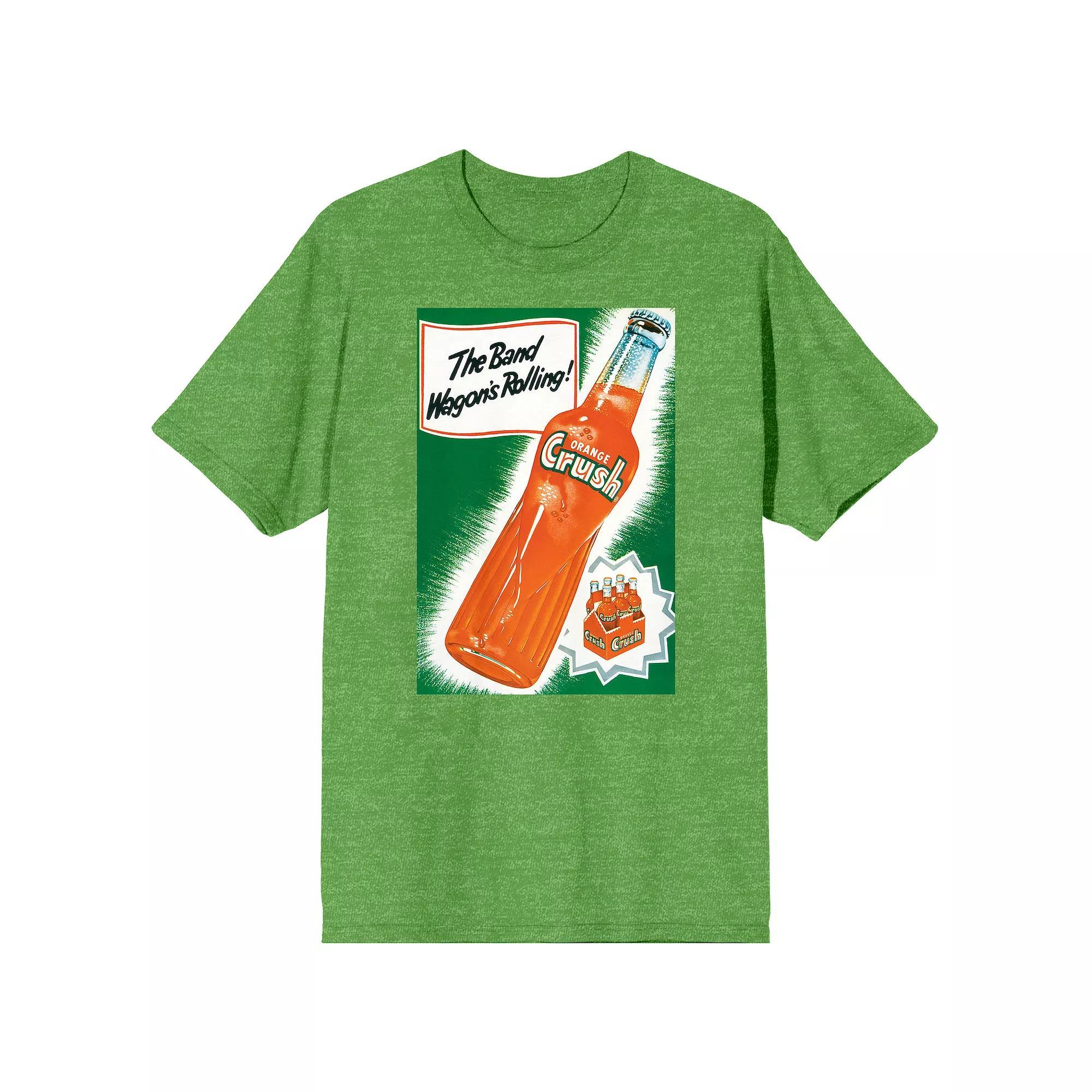 Men's Orange Crush The Band Tee, Size: Large, Green Product Image