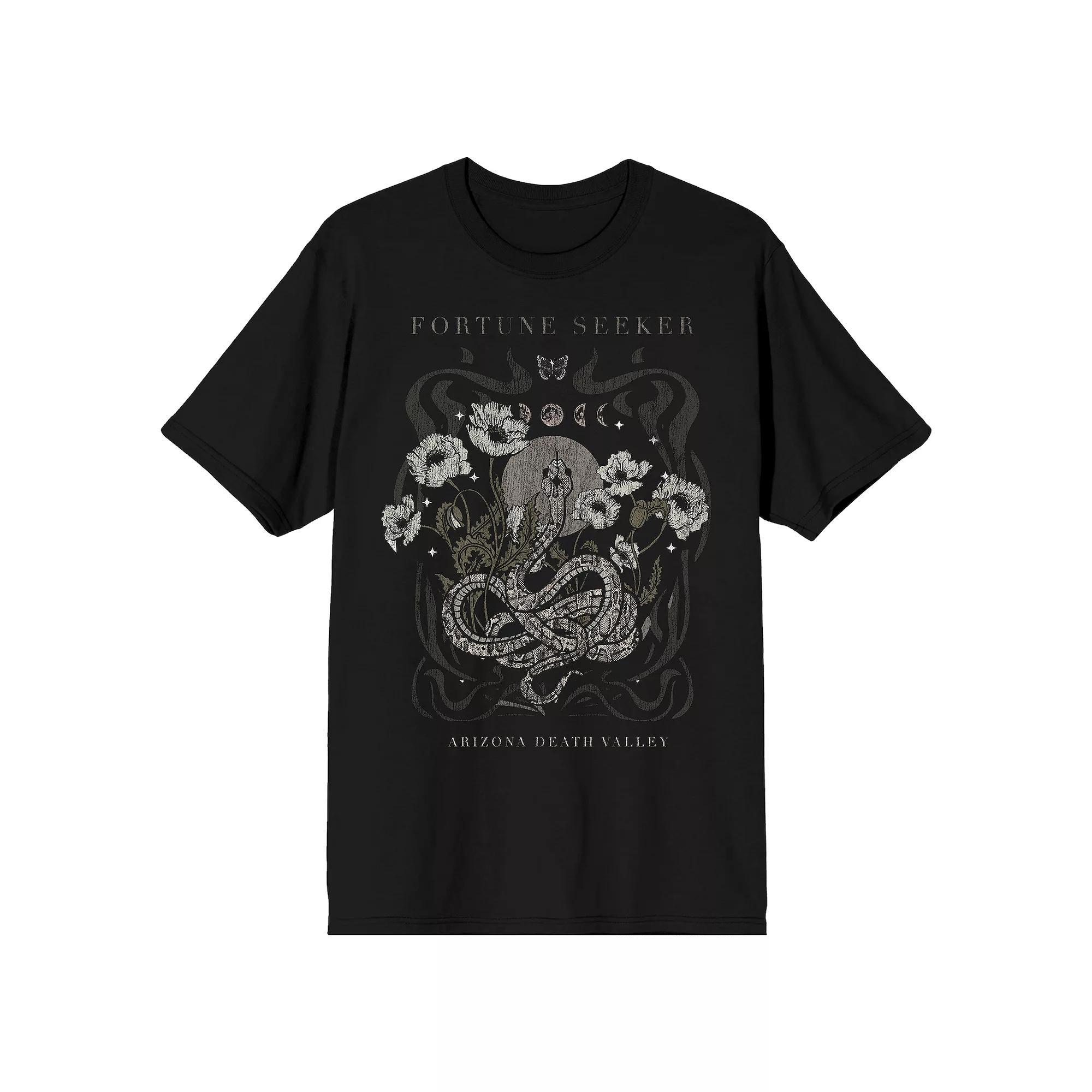 Men's Arizona Death Valley Fortune Graphic Tee, Size: XXL, Black Product Image