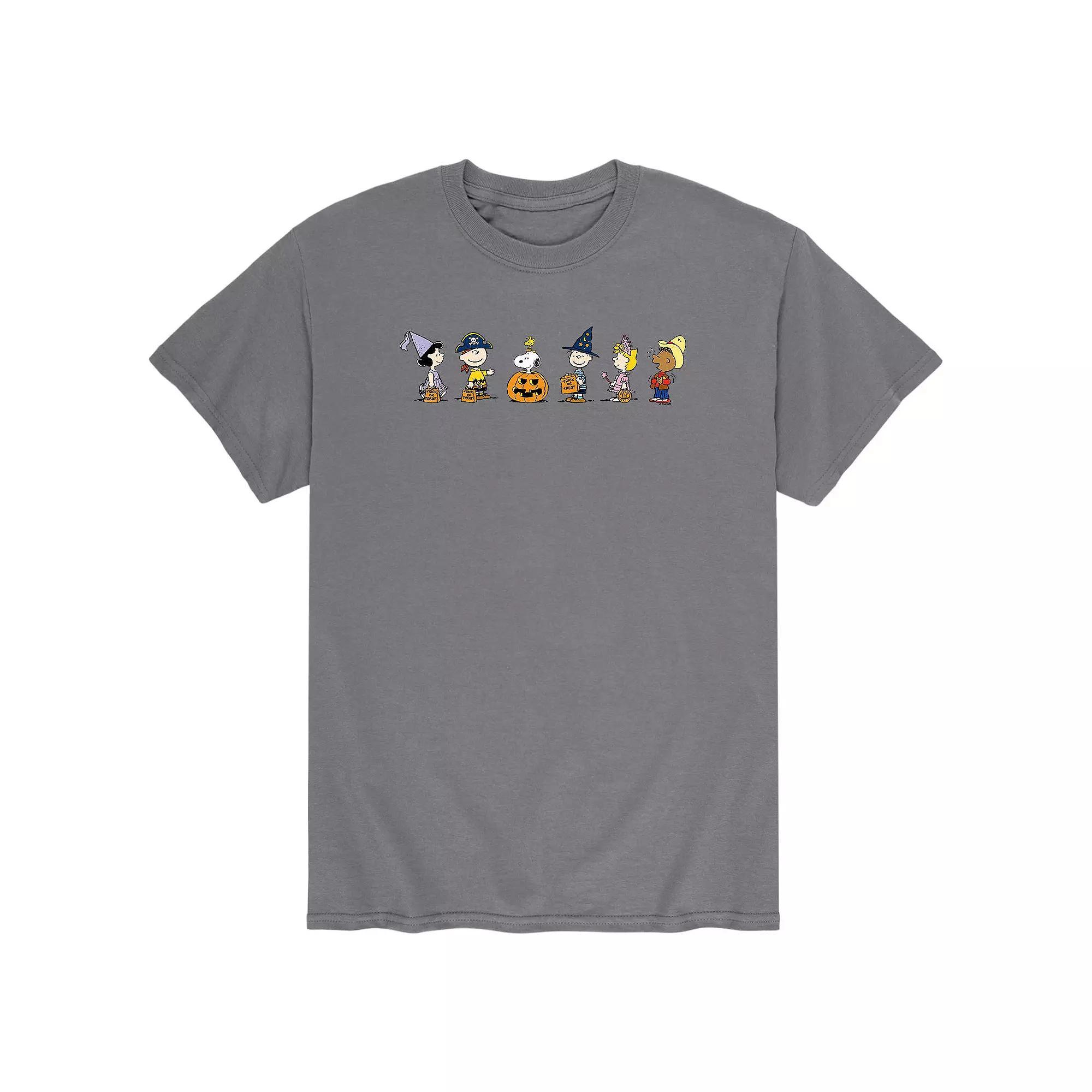 Mens Peanuts Snoopy Halloween Line Tee Product Image