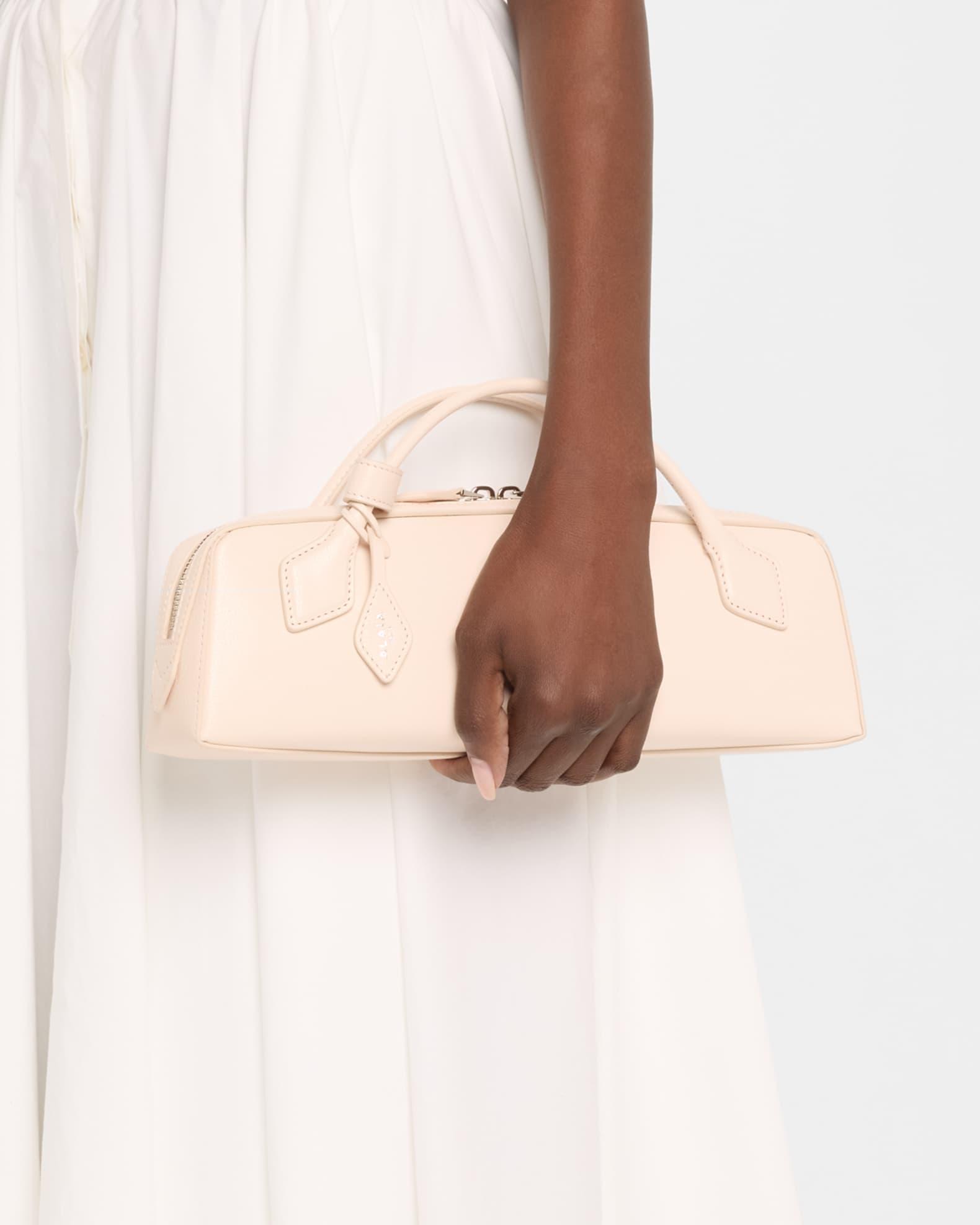 Le Teckel Top-Handle Bag in Grained Leather  Product Image