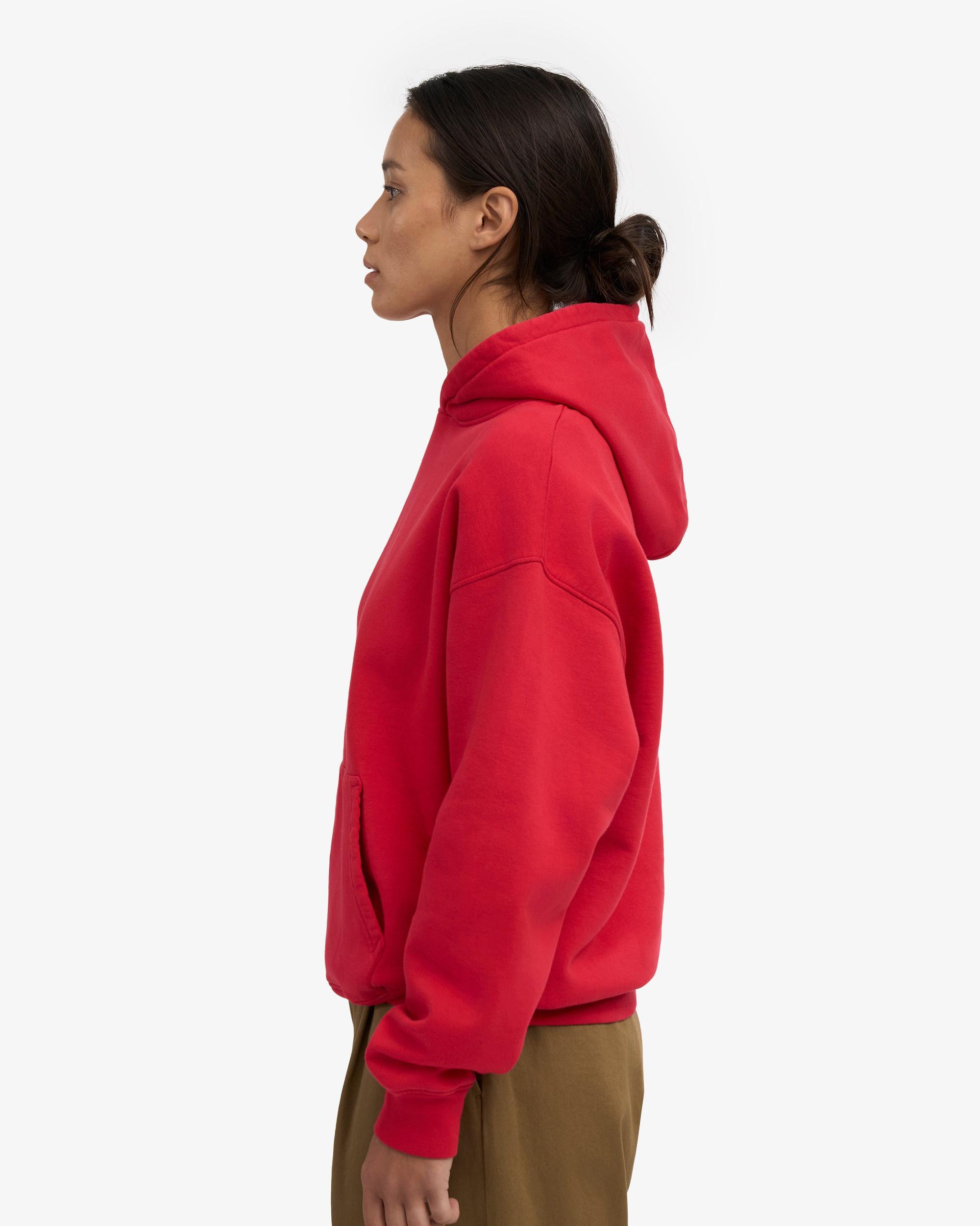 Organic Oversized Hood - Hunter Green Product Image