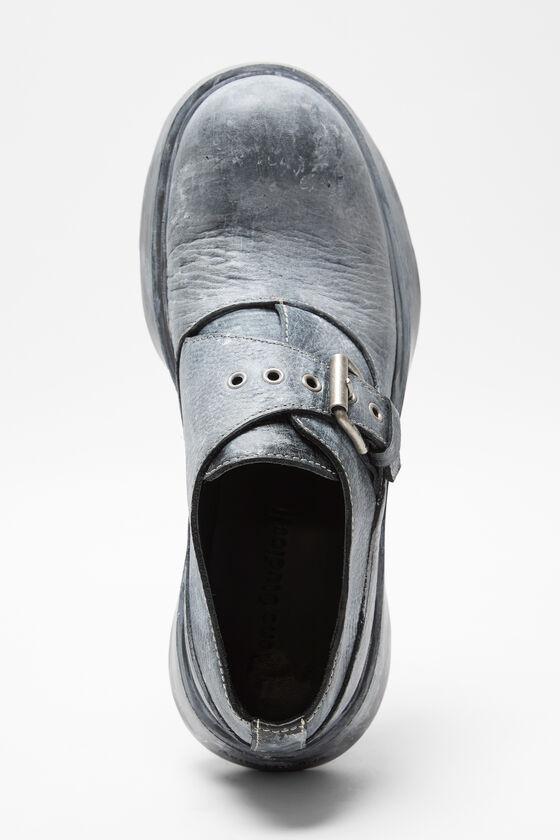Buckle leather shoes Product Image