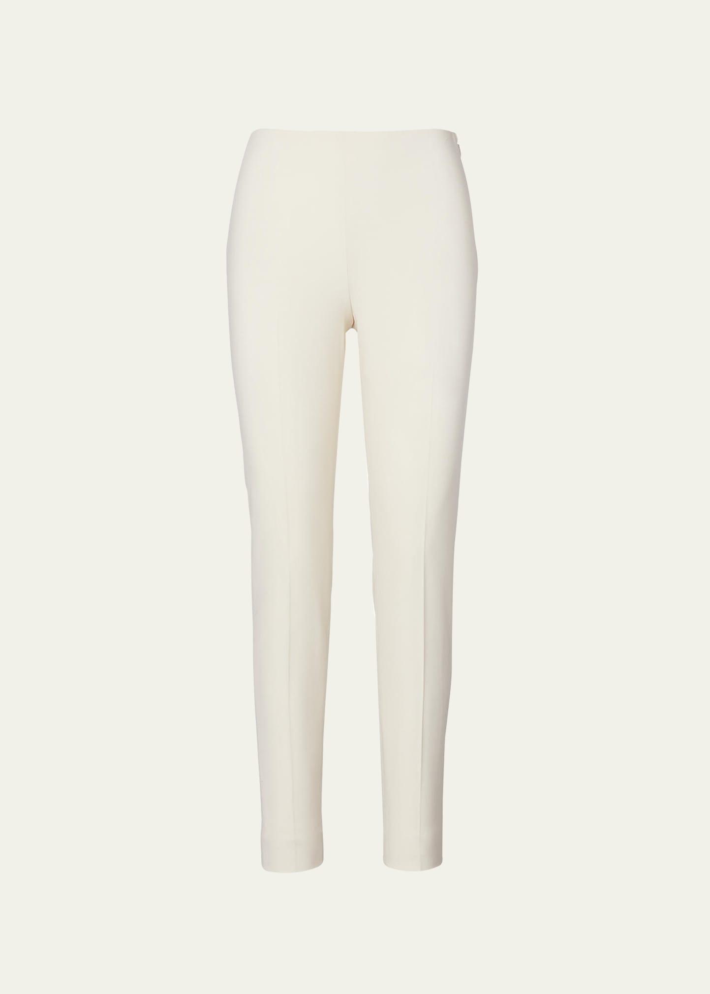 Annie Straight-Leg Stretch-Wool Pants Product Image