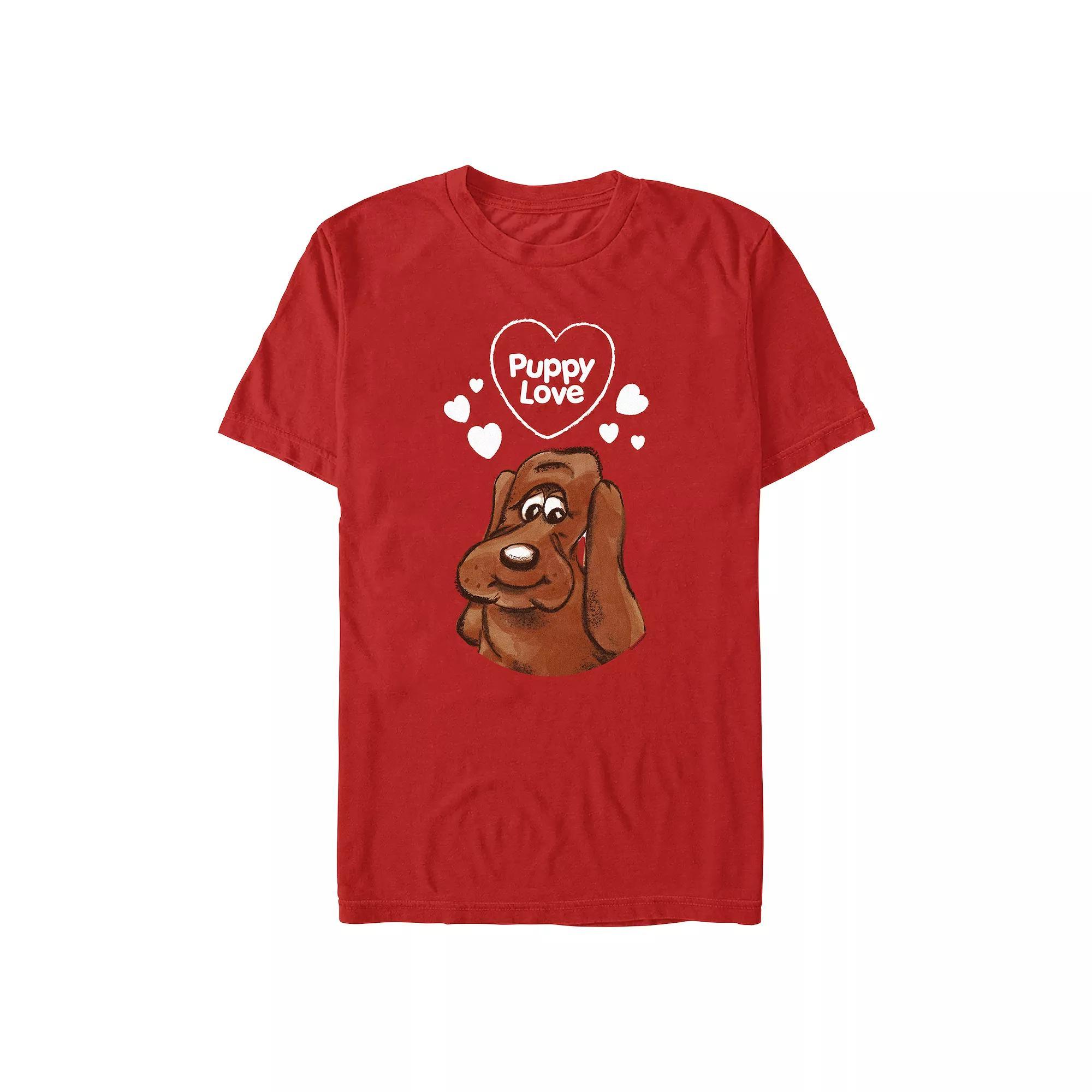 Men's Pound Puppies Puppy Love Graphic Tee, Size: XXL, Red Product Image