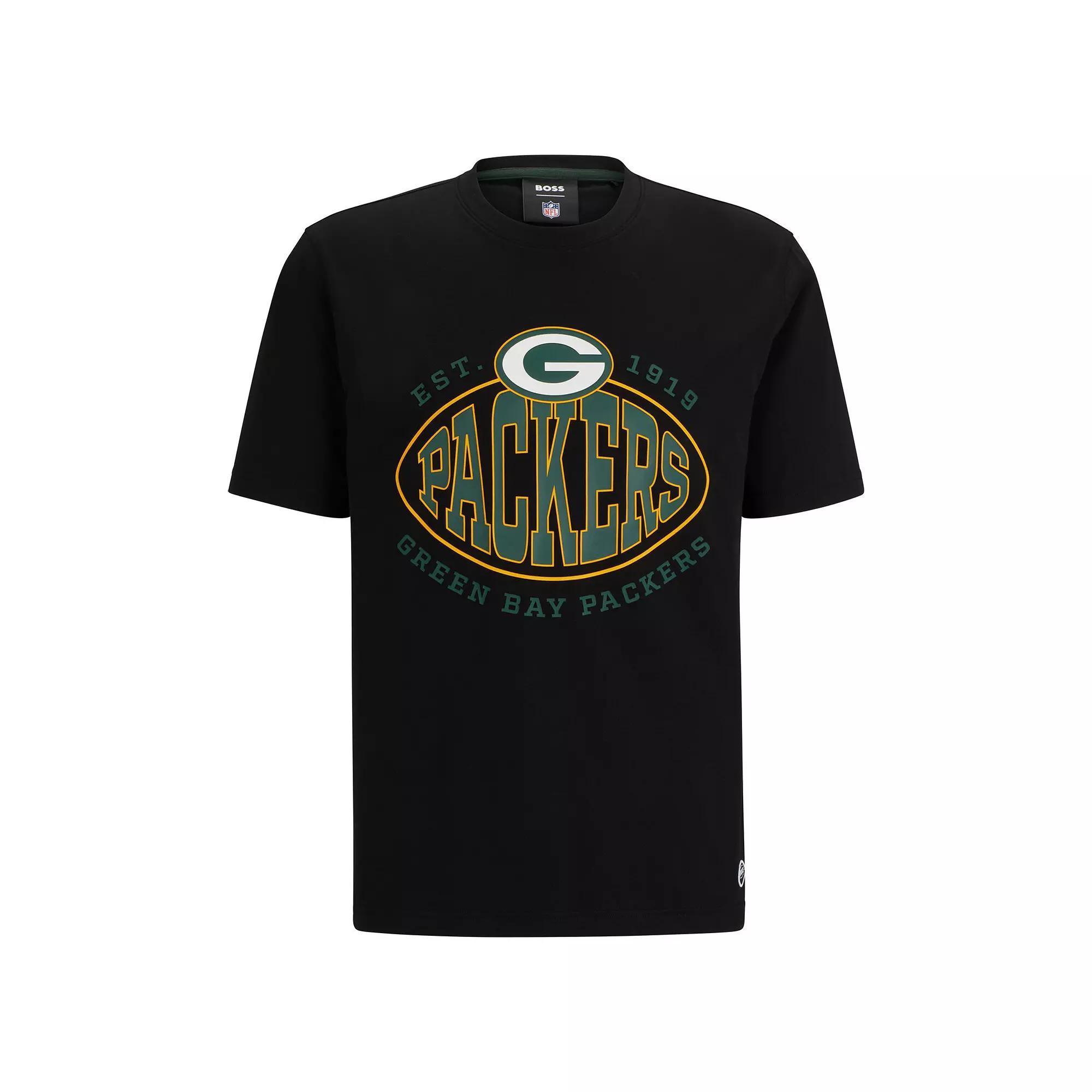 Mens Cotton Jersey Crewneck T-Shirt with Faux Layering Product Image