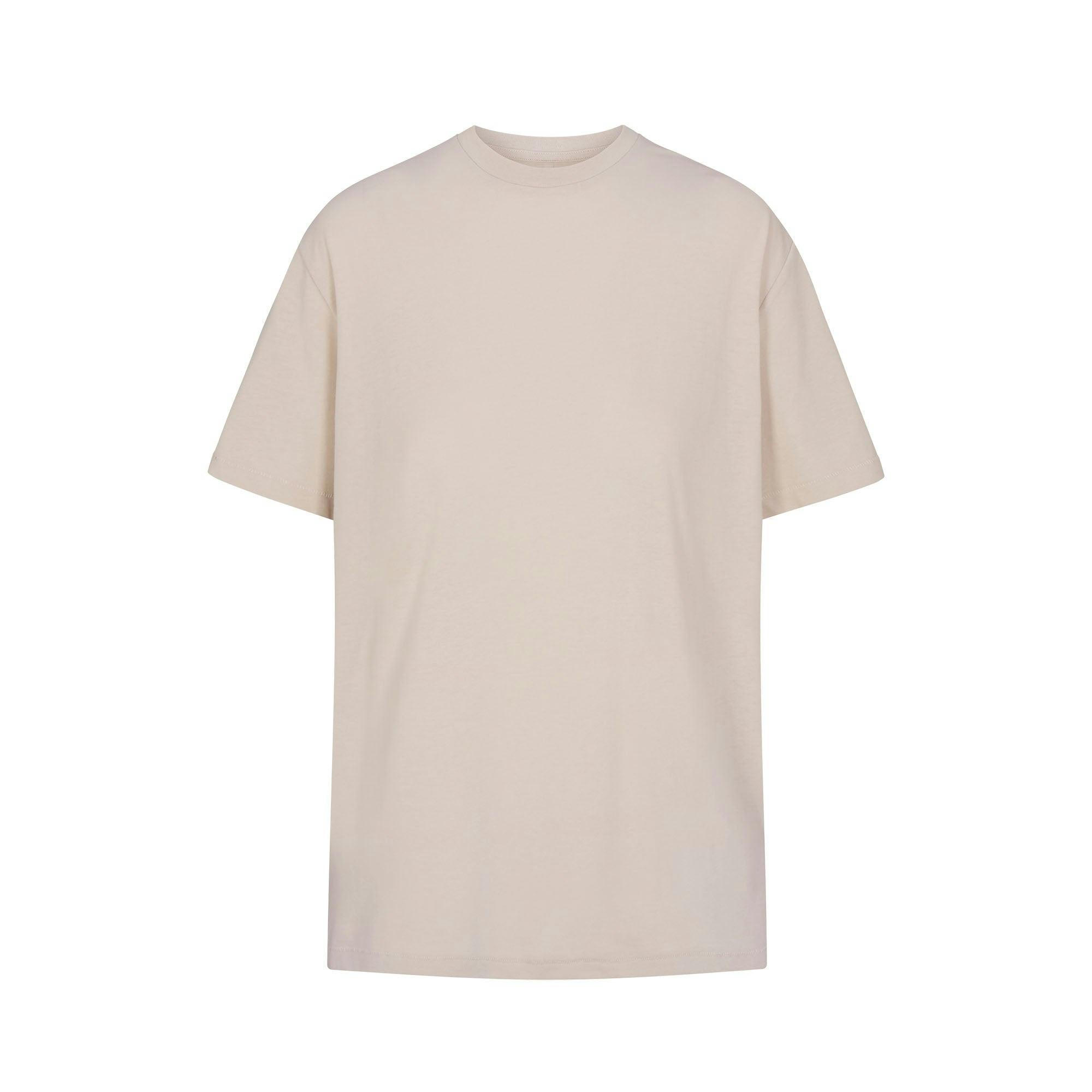 RELAXED TEES OVERSIZED LONG T-SHIRT | STONE Product Image