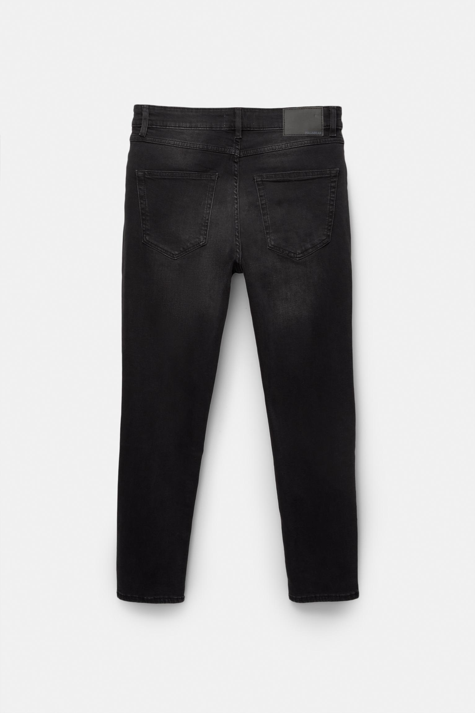 Washed carrot-fit jeans Product Image