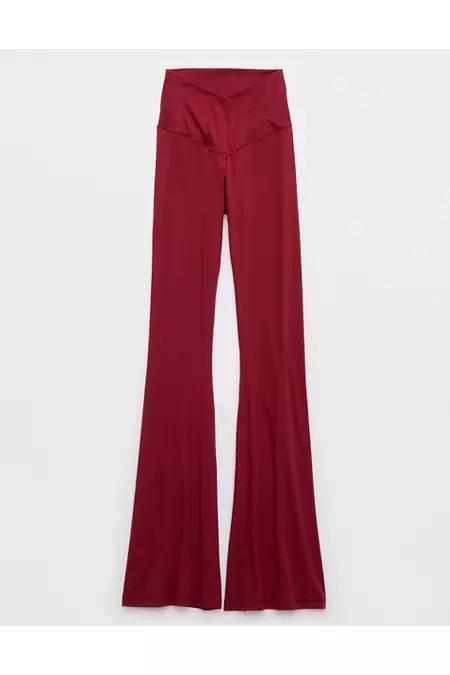 OFFLINE By Aerie Real Me High Waisted Crossover Flare Legging Women's Product Image