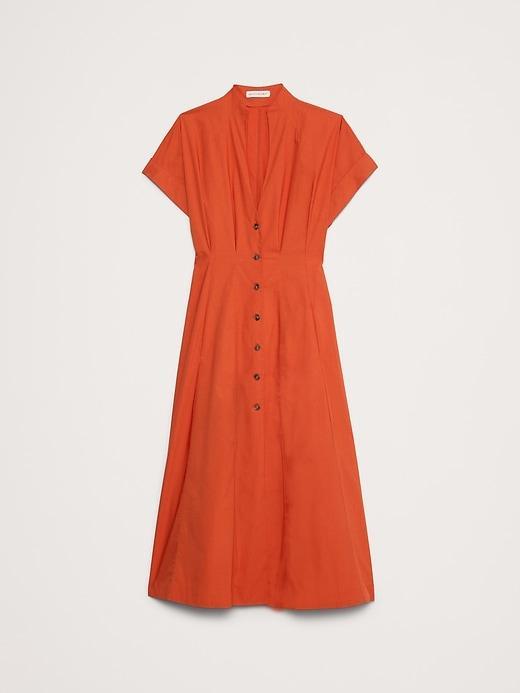 Cotton Poplin Shirt Dress Product Image