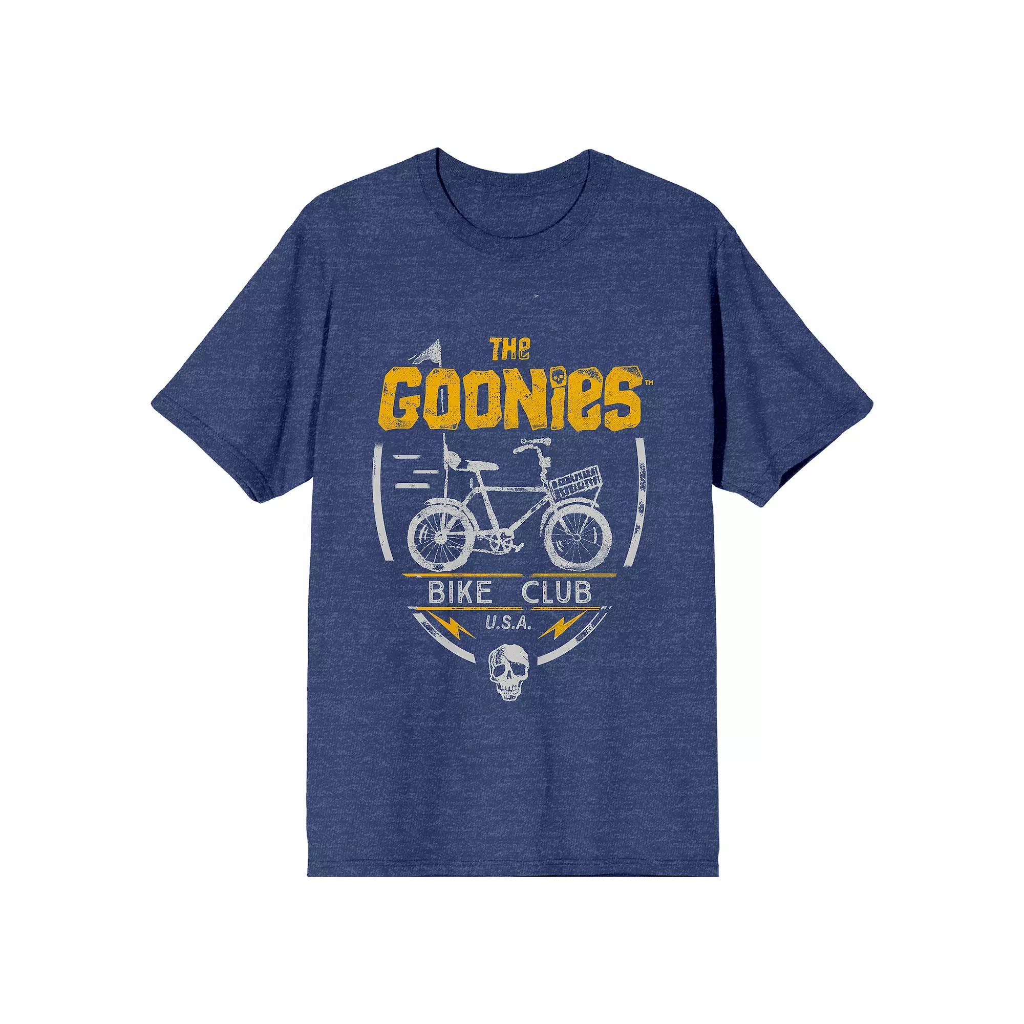 Men's The Goonies Movie Bike Club Tee, Size: XL, Grey Product Image