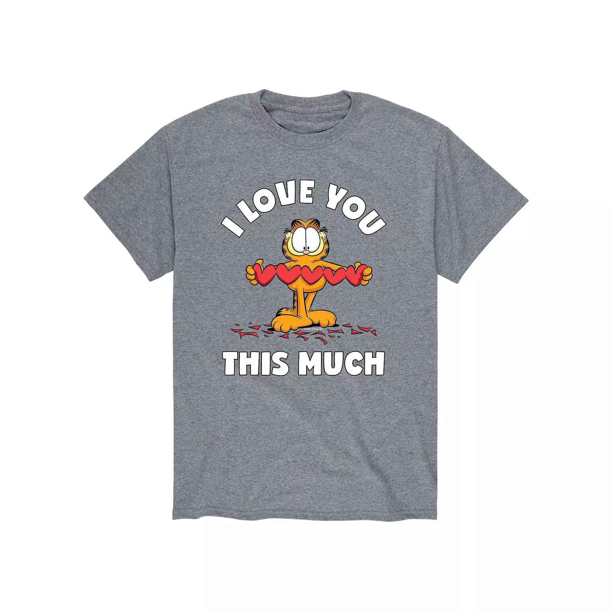 Mens Garfield Love You So Much Tee Product Image