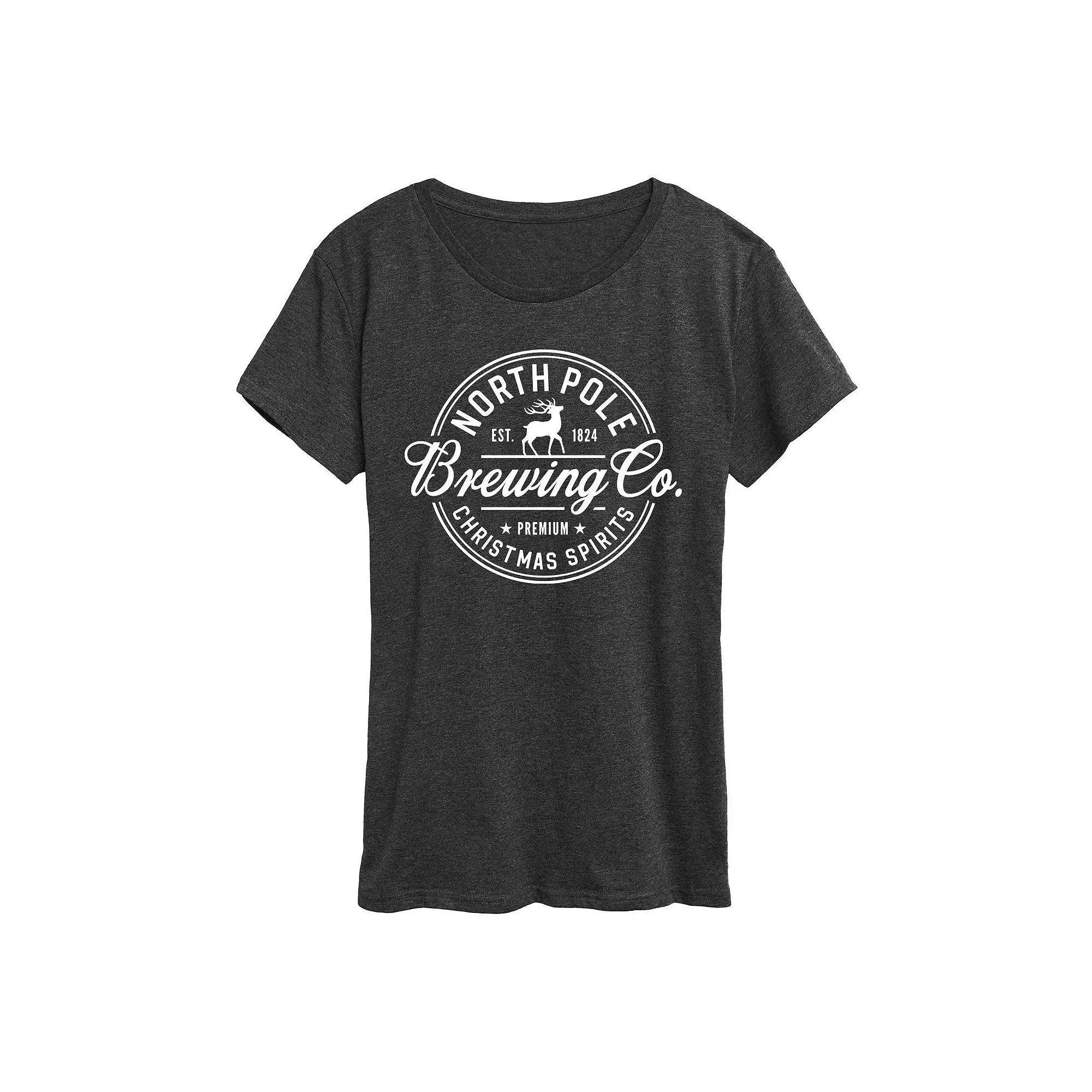 Womens North Pole Brewing Co. Graphic Tee, Girls Product Image