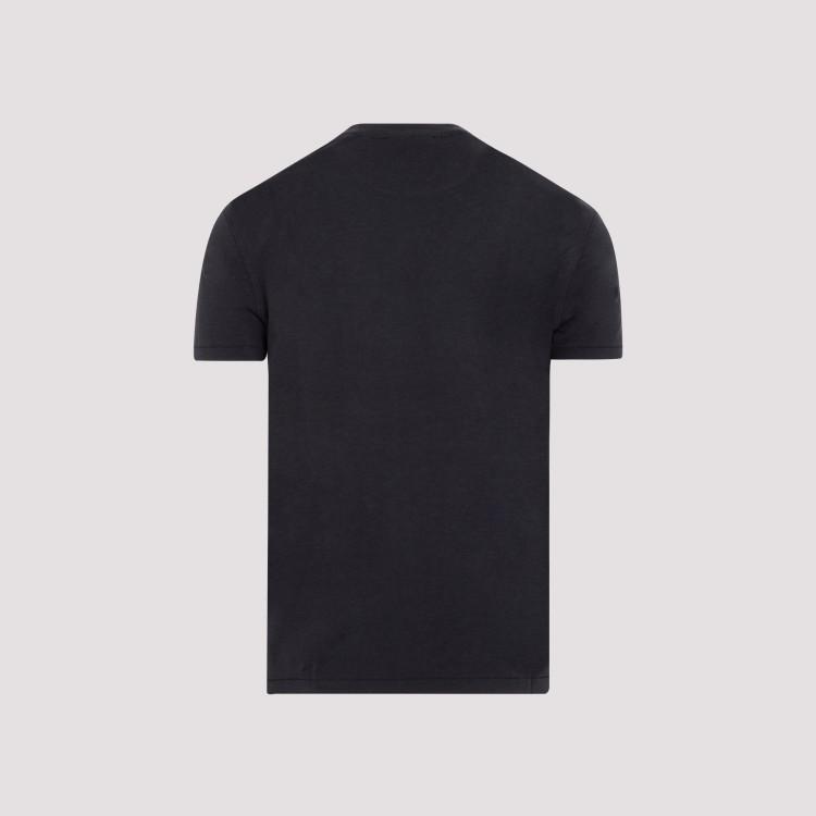TOM FORD Basic Cotton T-shirt In Lb Black Product Image