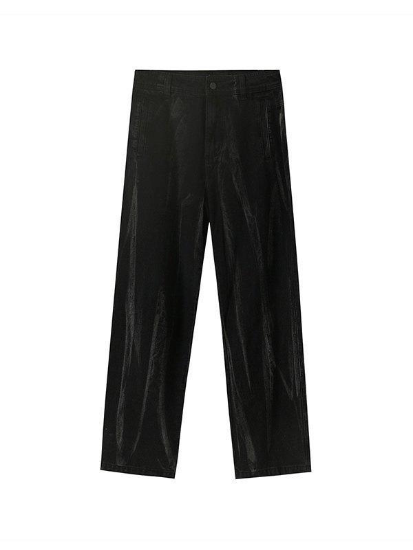Tie Dye Black Boyfriend Jeans Product Image