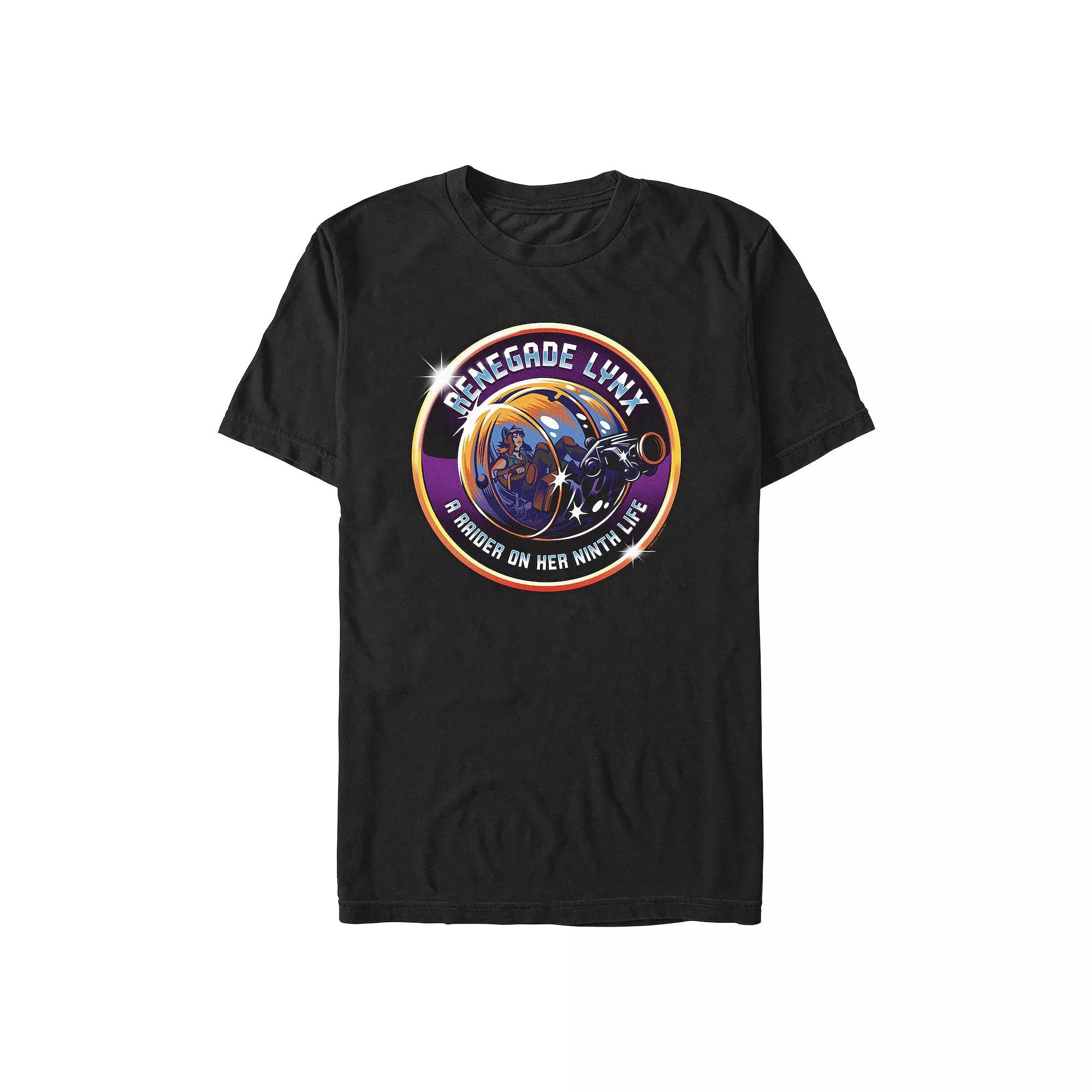 Men's Fortnite Renegade Lynx Graphic Tee, Size: XL, Black Product Image
