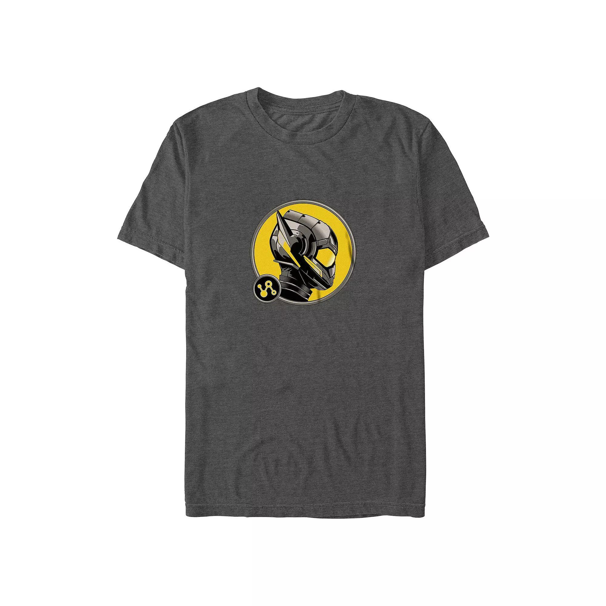 Men's Marvel Ant-Man And The Wasp: Quantumania Badge Tee, Size: XXL, Grey Heather Product Image