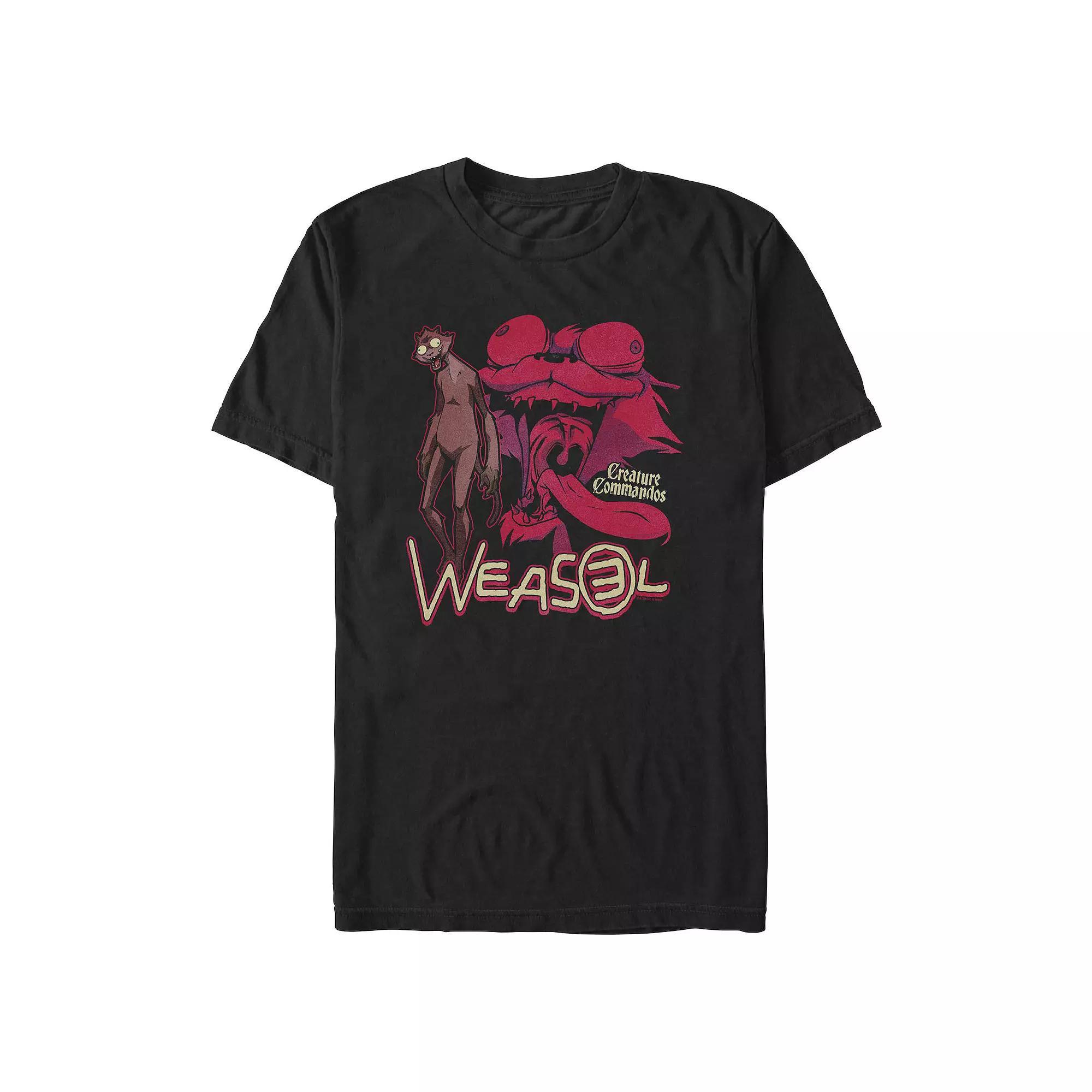 Big & Tall Creature Commandos Crazy Weasel Graphic Tee, Men's, Size: 3XL Tall, Black Product Image