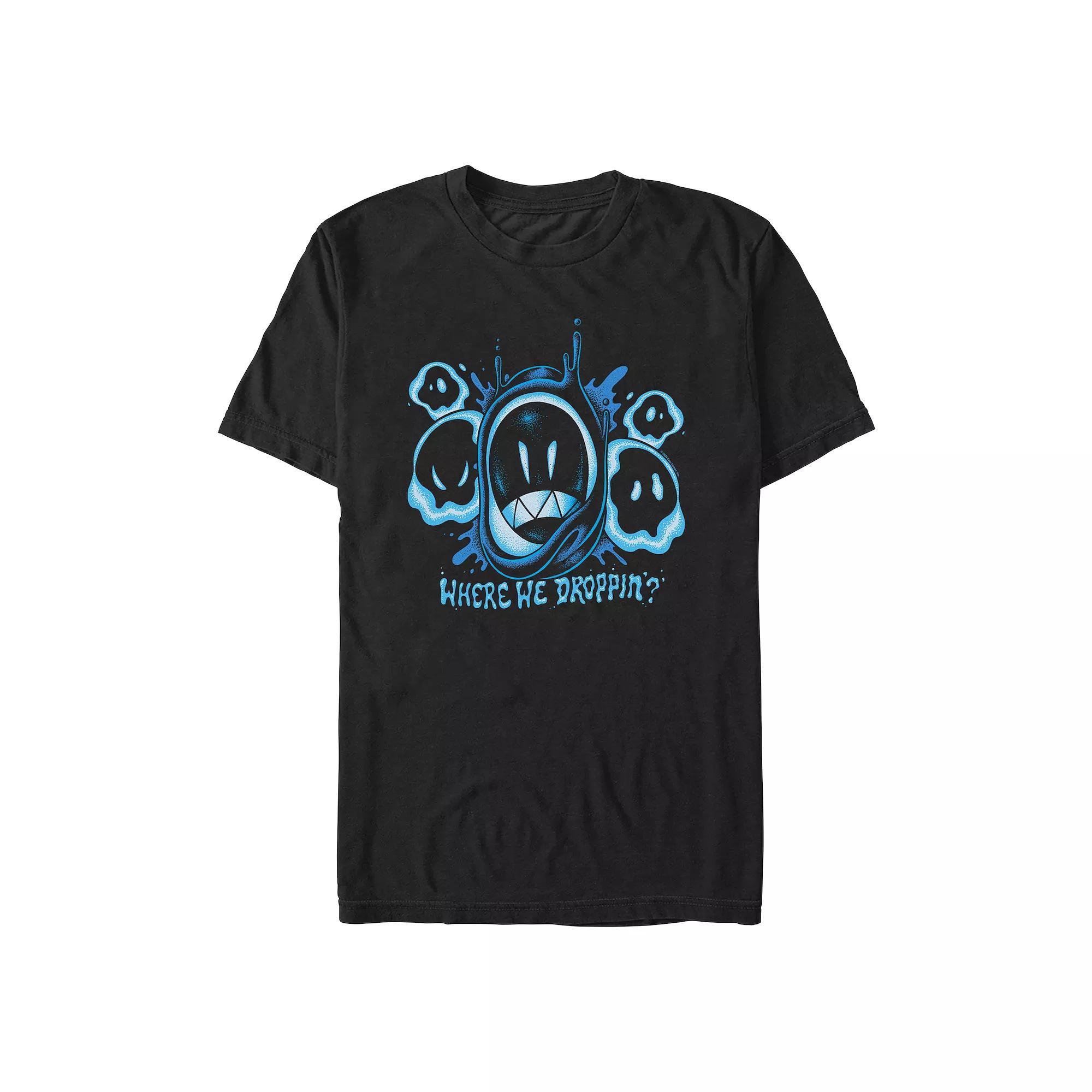 Big & Tall Bewitching Graphic Tee, Men's, Size: Medium Tall, Black Product Image