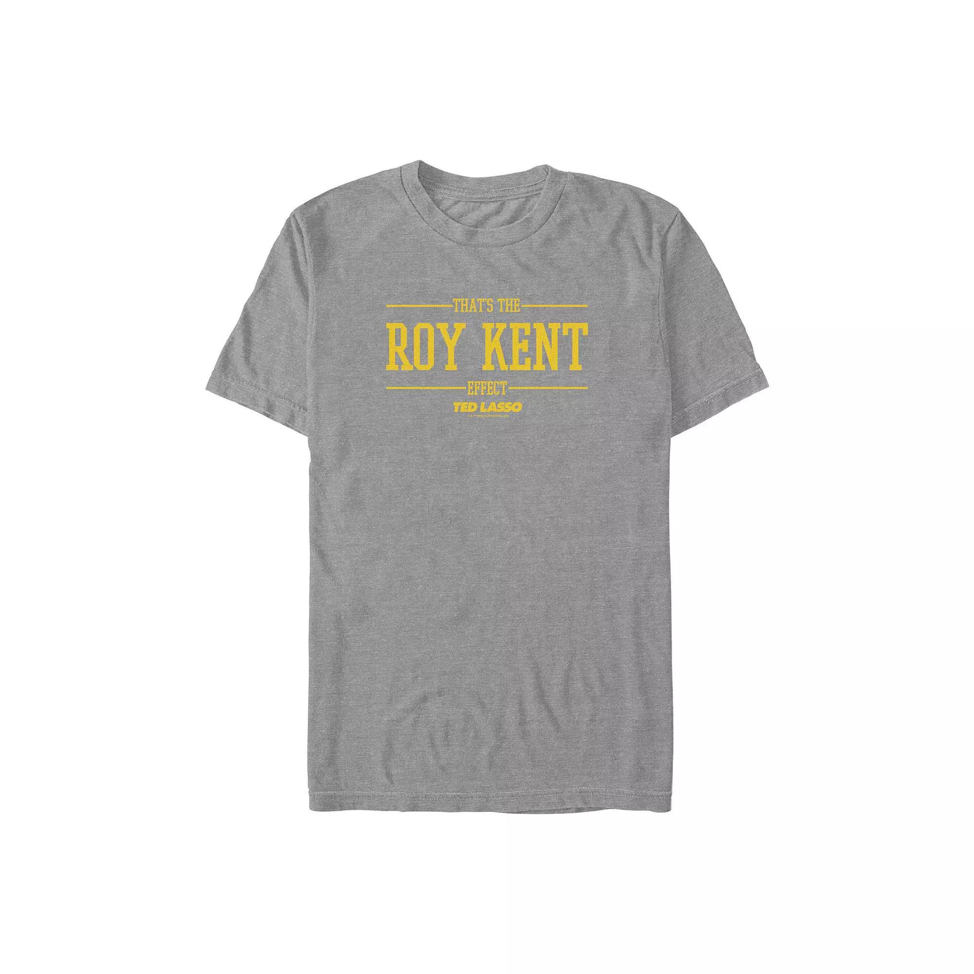 Men's Ted Lasso "That's The Roy Kent Effect" Graphic Tee, Size: XXL, Grey Heather Product Image