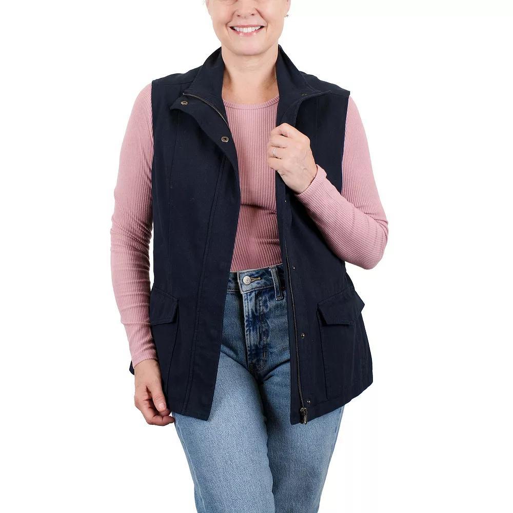Women's MO-KA Ladies Cargo Vest, Size: Large, Blue Product Image