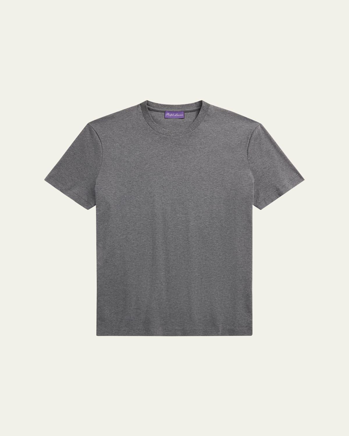 Mens Silk-Cotton Crew T-Shirt Product Image