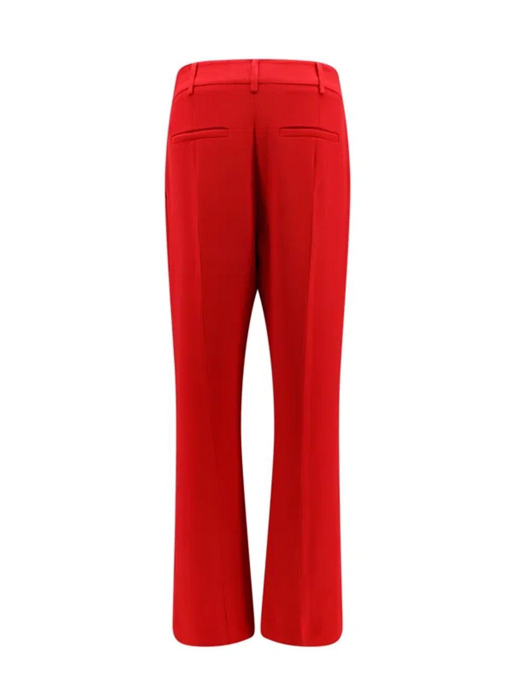 VALENTINO Trouser In Red Product Image