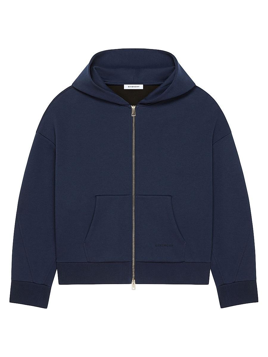 Mens Zipped Hoodie in Scuba Product Image