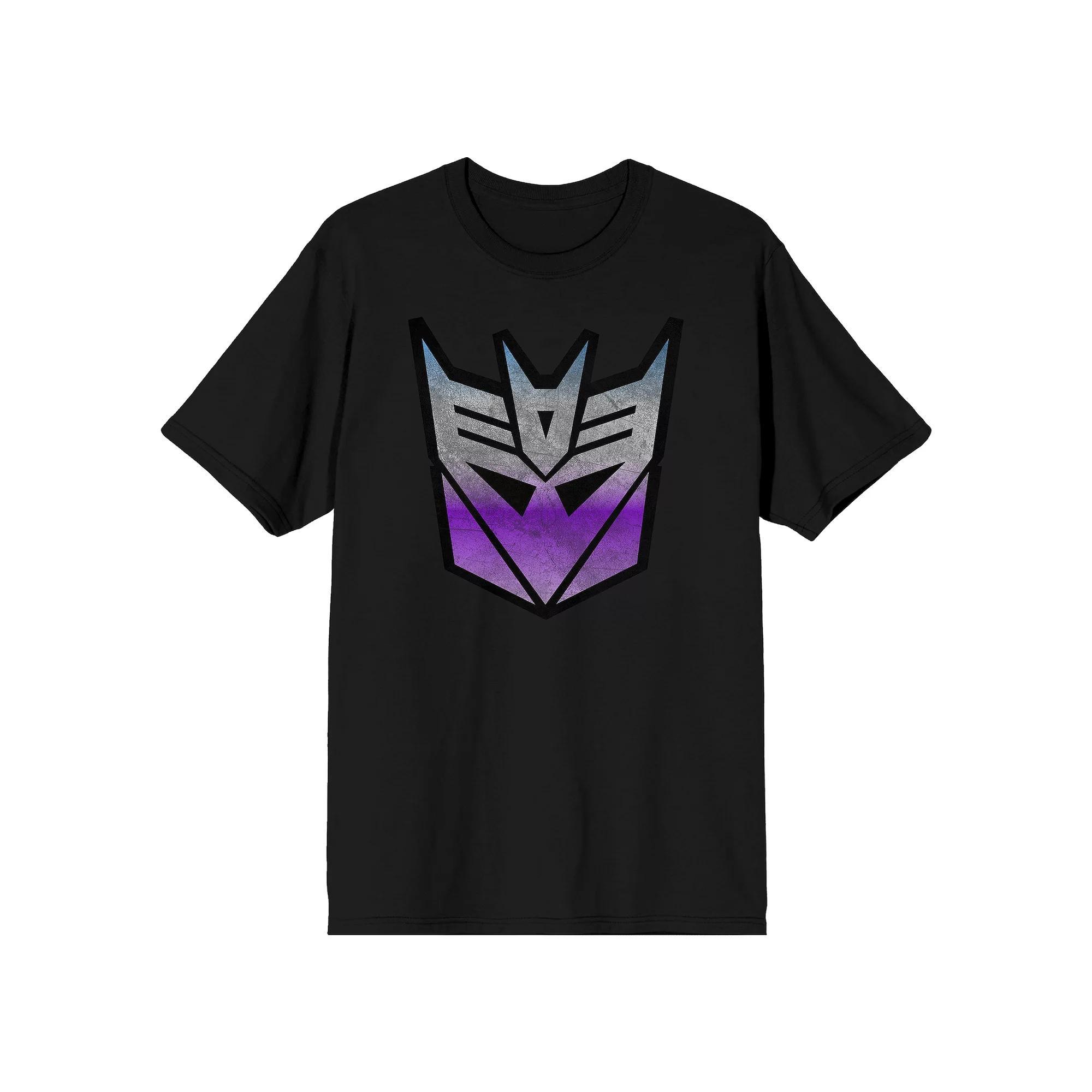 Mens Transformers Decepticons Short Sleeve Graphic T-Shirt Product Image