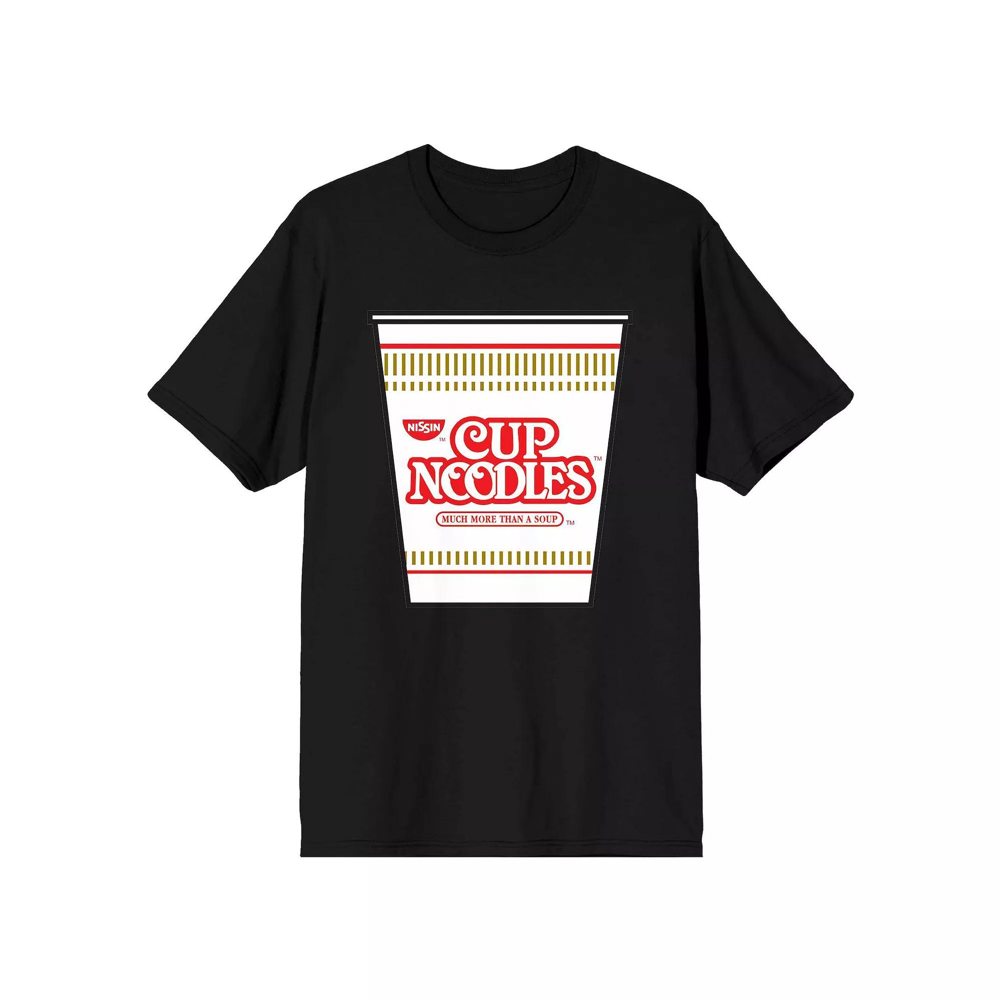 Men's Nissin Instant Cup Noodles Tee, Size: XXL, Black Product Image