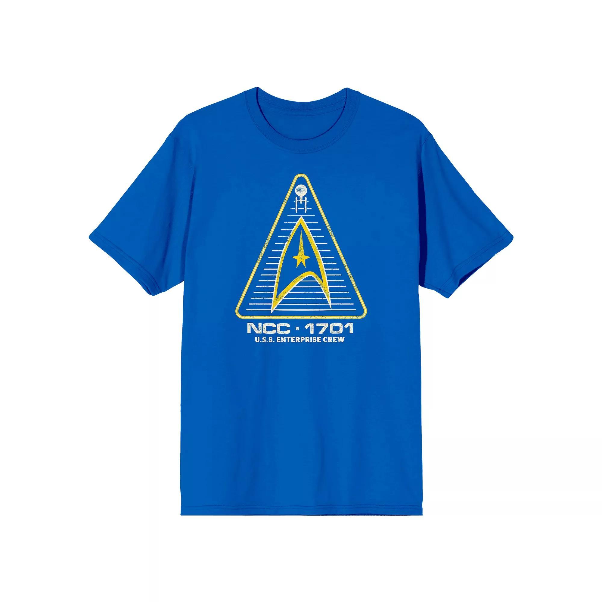 Men's Star Trek Tee, Size: XL, Blue Product Image