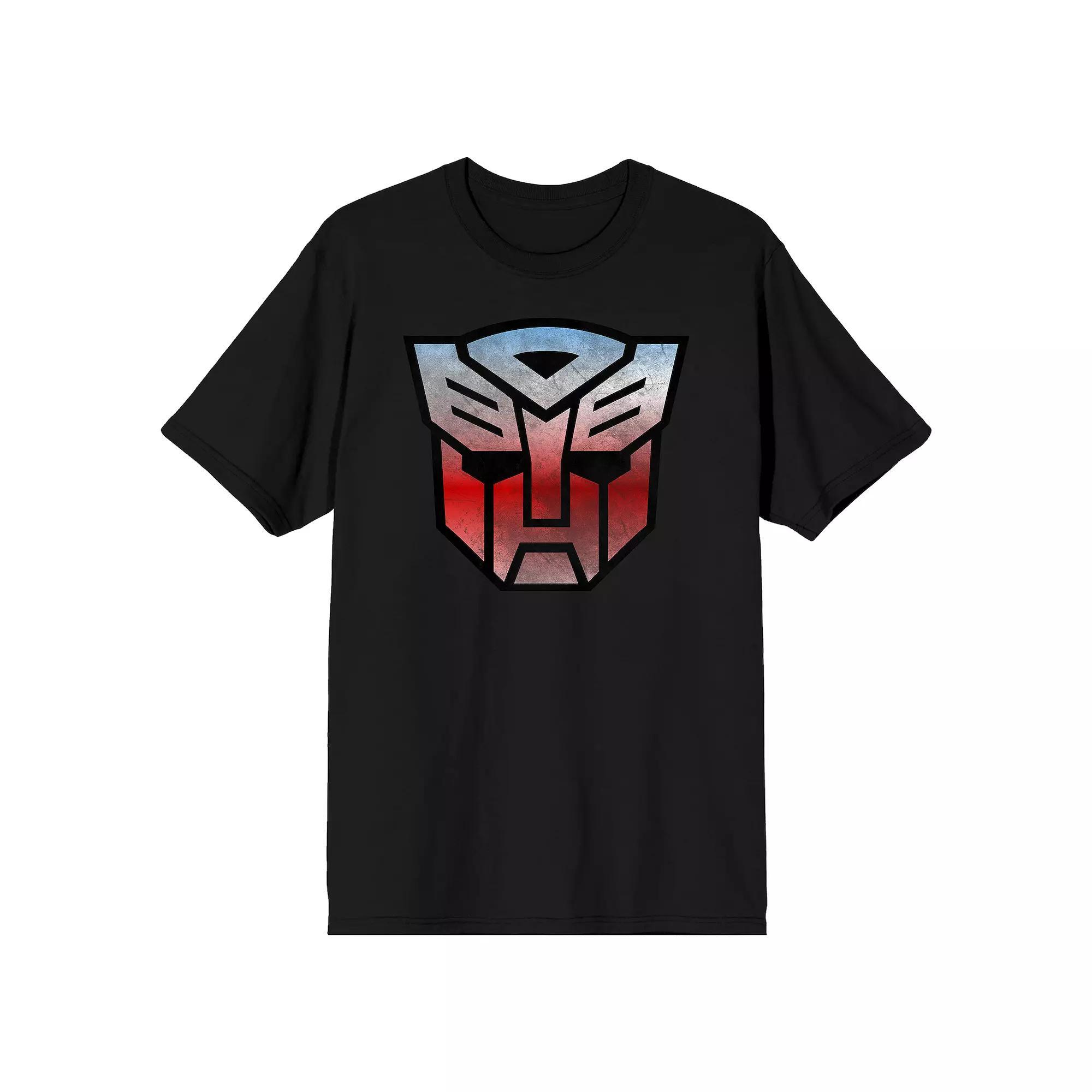 Men's Transformers Autobots Short Sleeve Graphic T-Shirt, Size: XL, Black Product Image