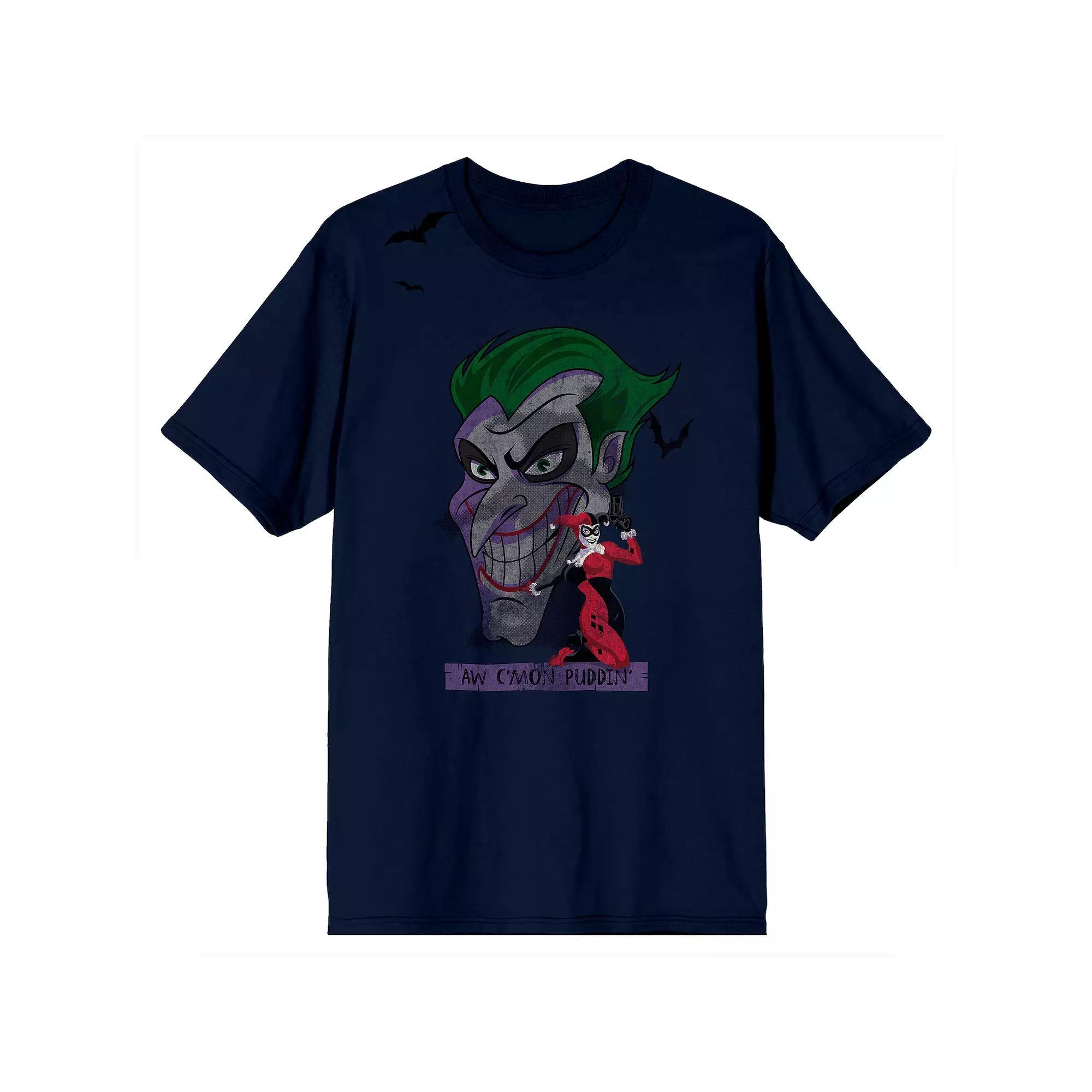 Mens DC Harley Quinn & Joker Graphic Tee Product Image