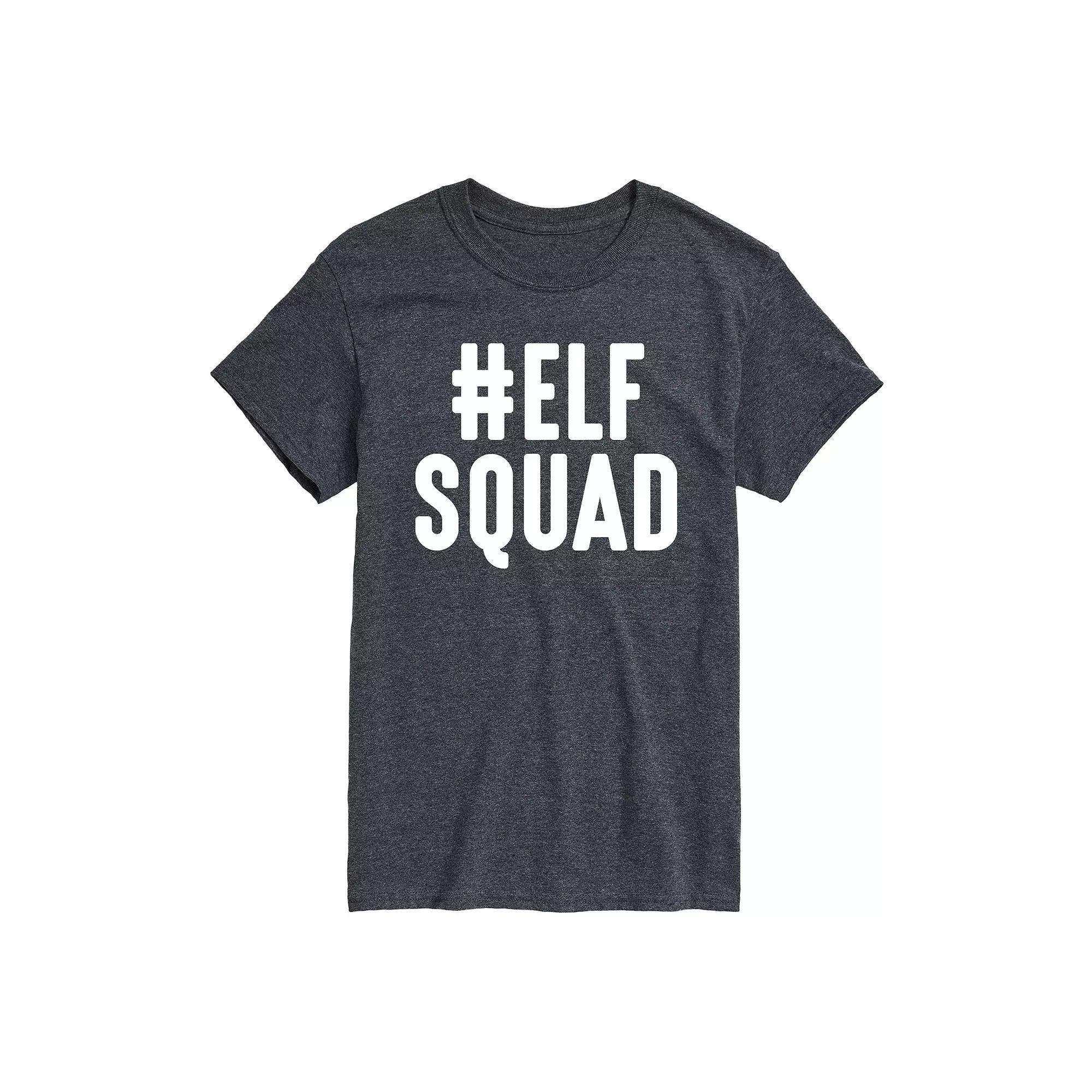 Men's Elf Squad Tee, Size: Large, Gray Product Image