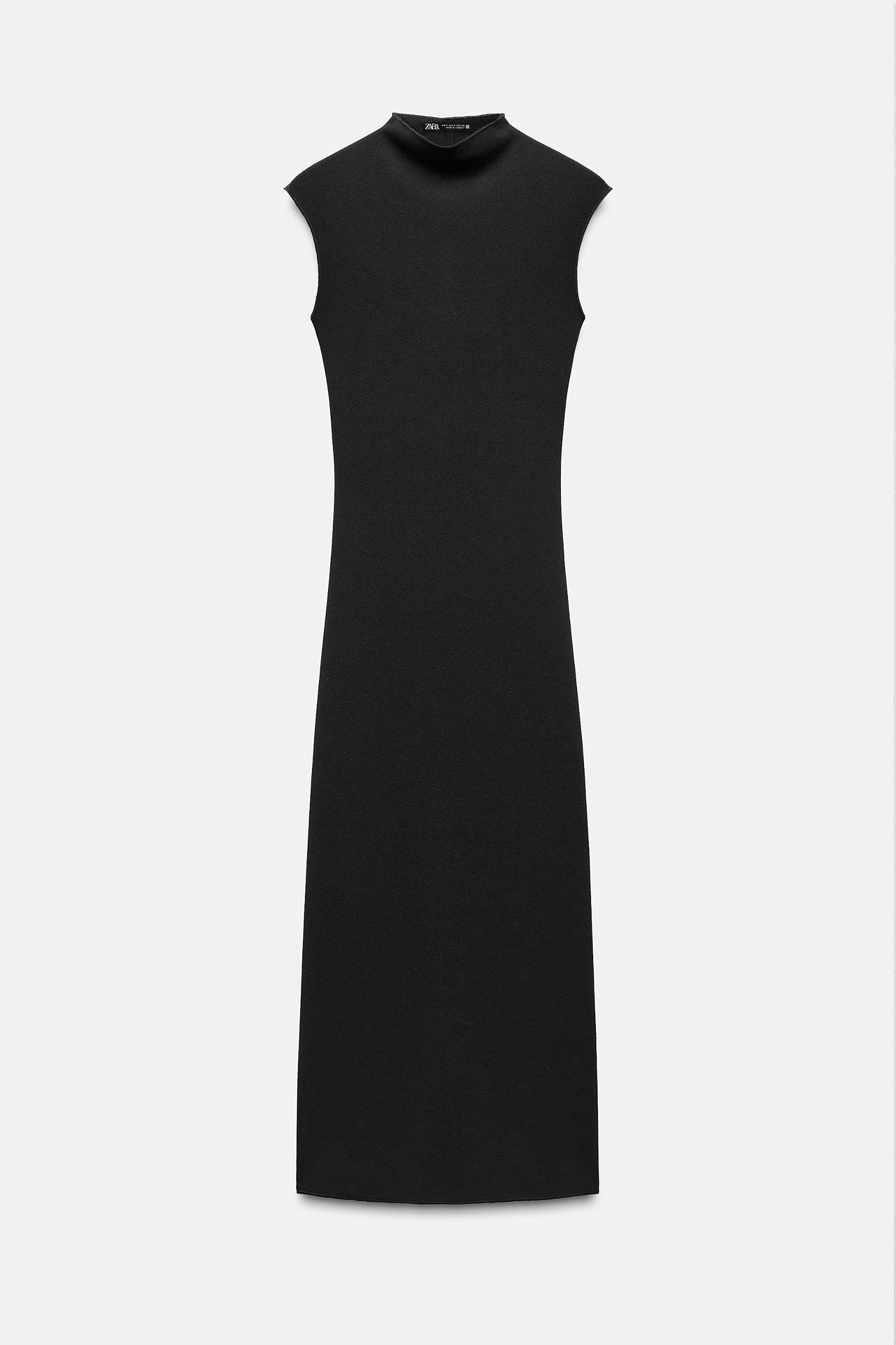 CUT OUT STRETCH MIDI DRESS Product Image