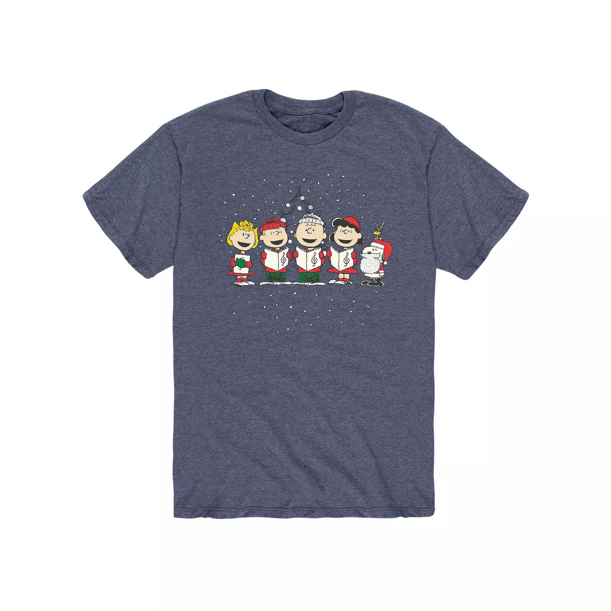 Mens Peanuts Christmas Tee Product Image