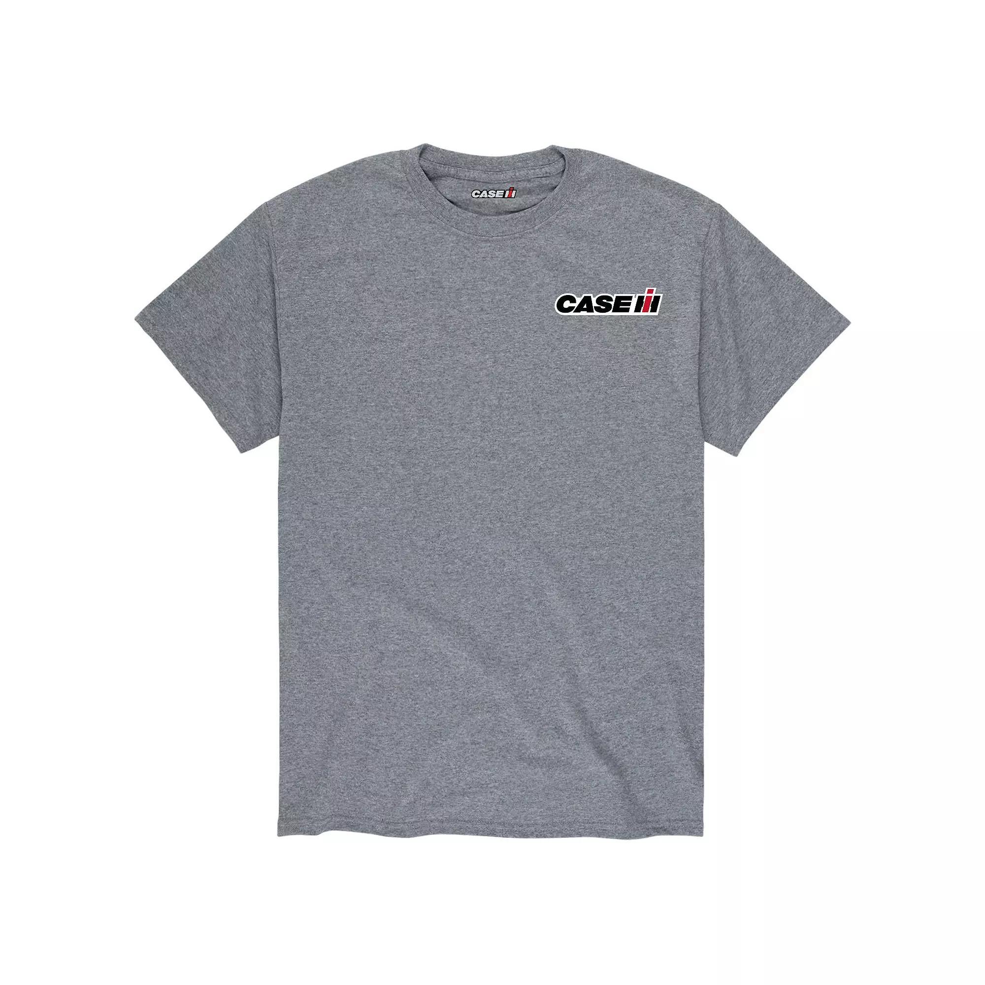 Mens Case IH Harvest More Tee Athletic Grey Product Image
