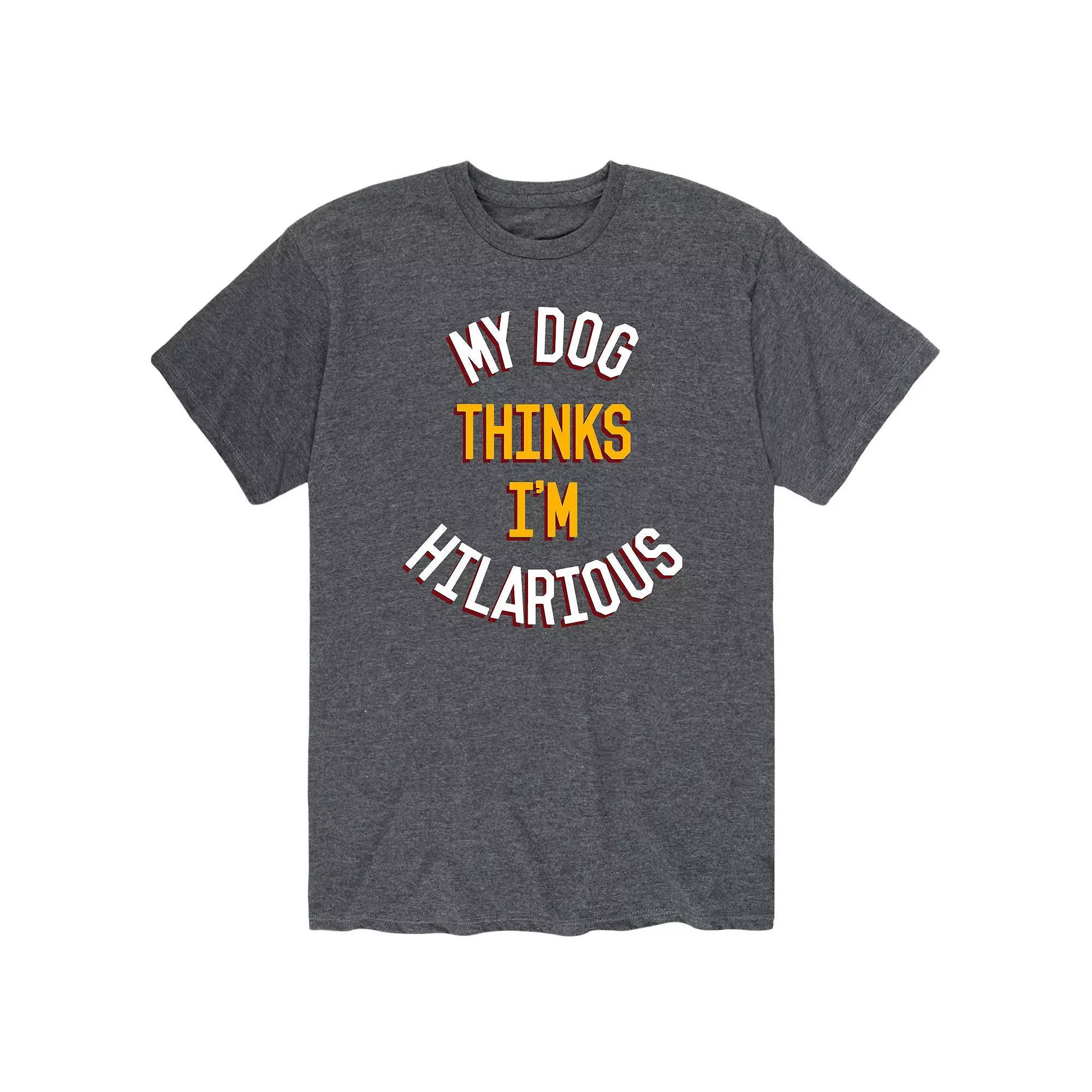 Mens Hiliarious Dog Tee Product Image