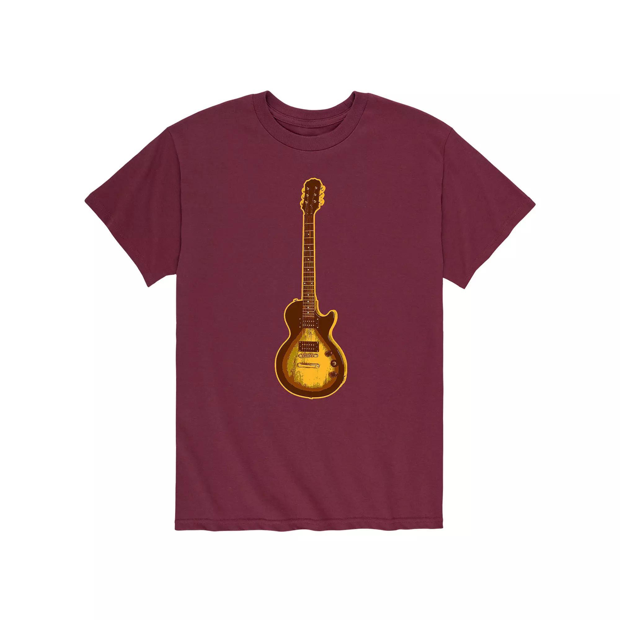 Mens Gibson Style Guitar Tee Product Image