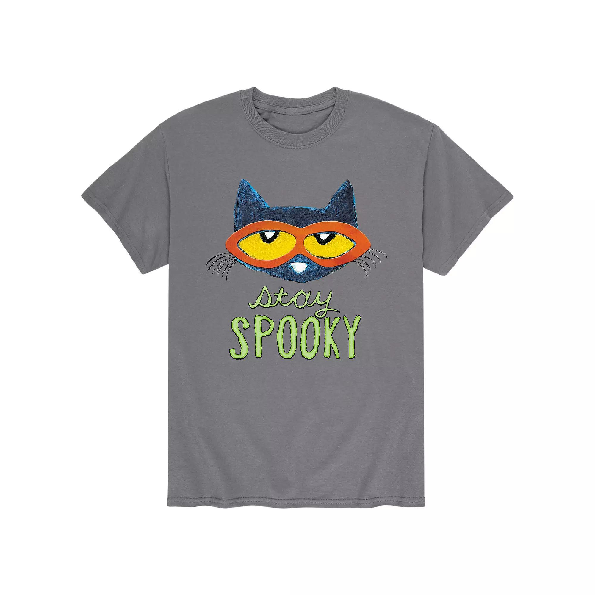 Mens Pete The Cat Stay Spooky Tee Product Image