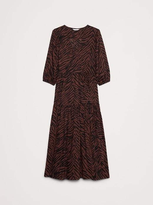 The White Lotus Cotton Wrap Dress Product Image