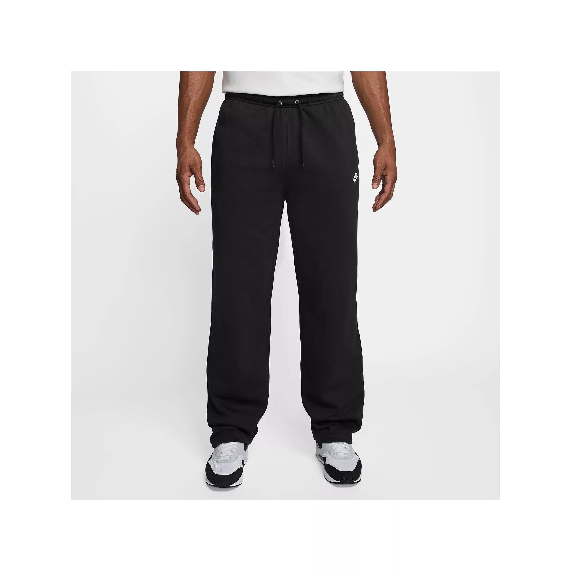 Nike Men's Club Open-Hem Fleece Pants Product Image