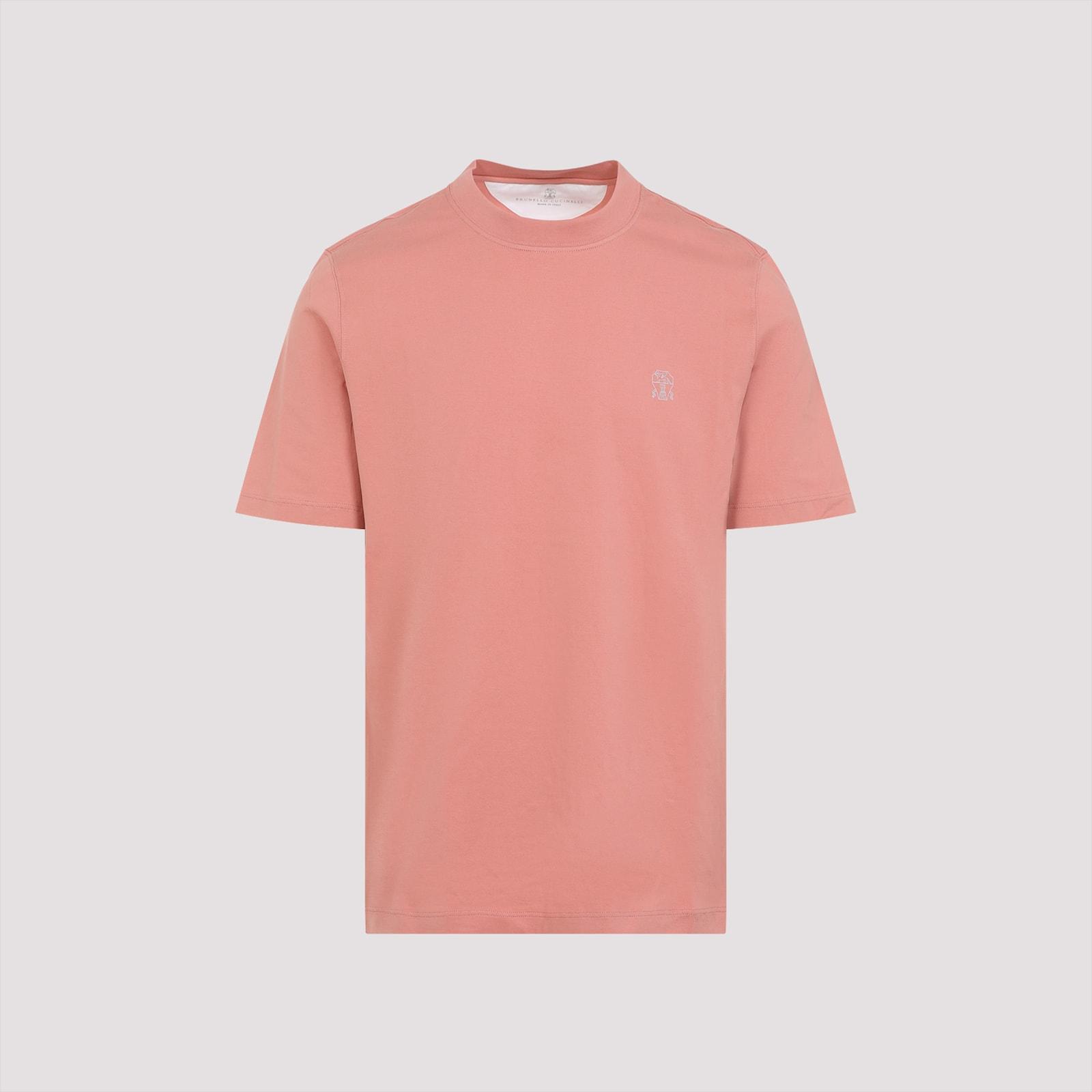 BRUNELLO CUCINELLI T-shirt In Red Product Image