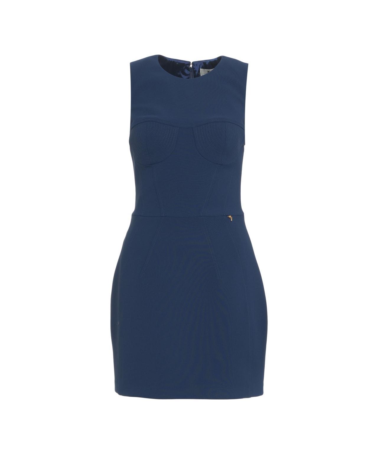 Mini dress in crêpe Product Image